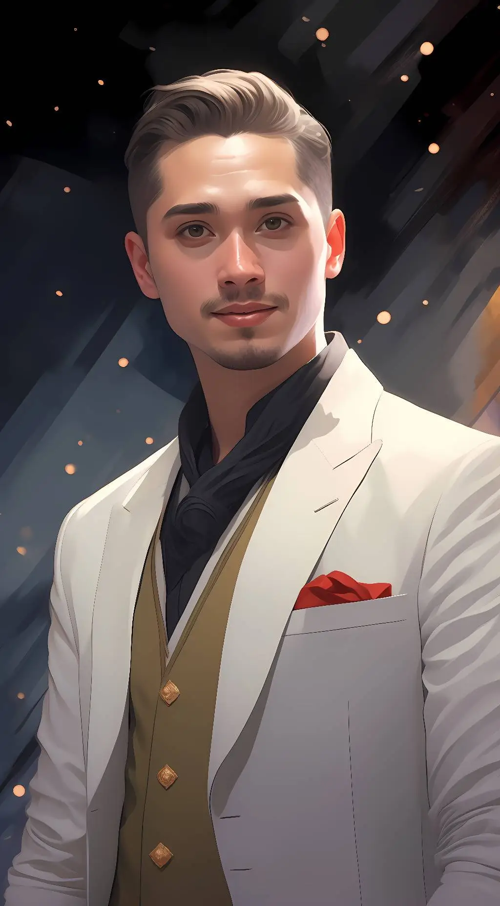 ai character: Lavish Stiles background