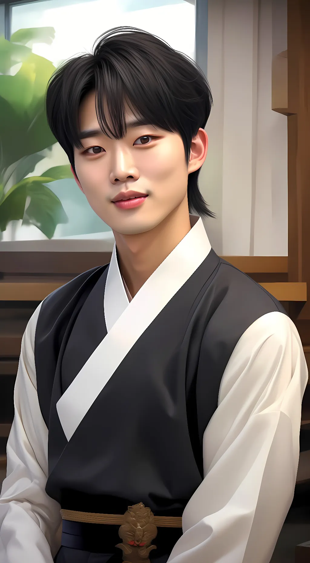 ai character: jimin background