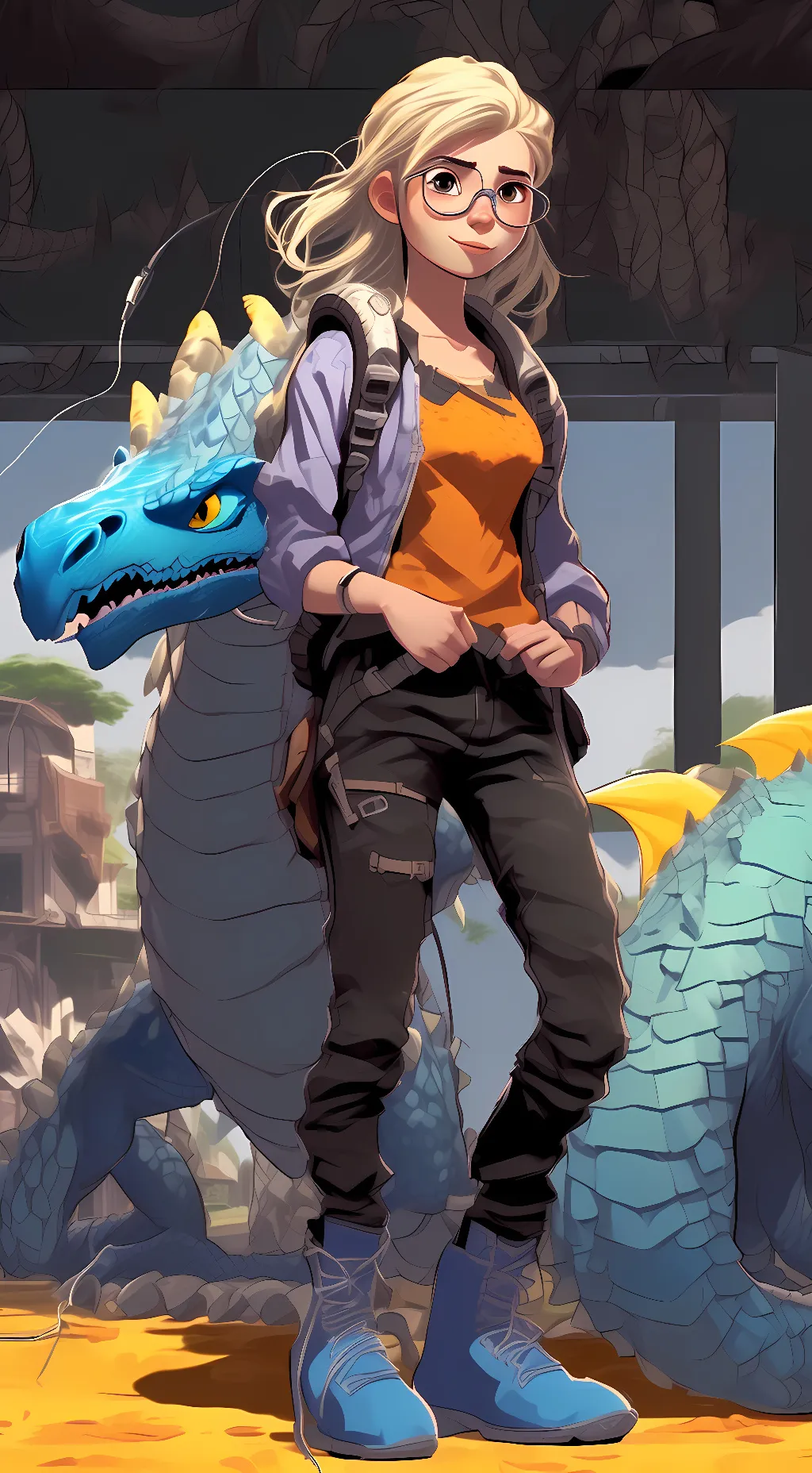 ai character: nine realms team background