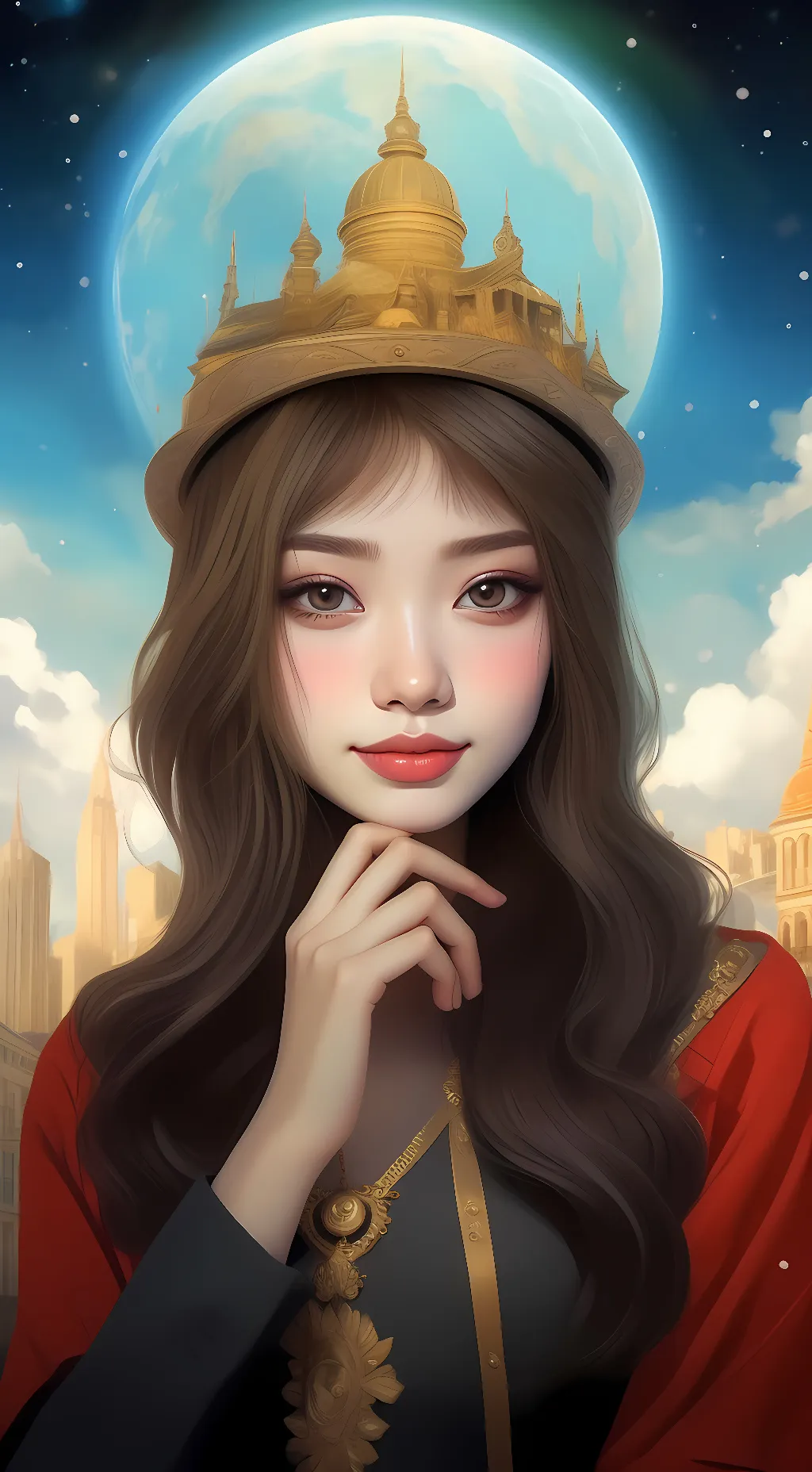 ai character: Prinsess Sulisha  background