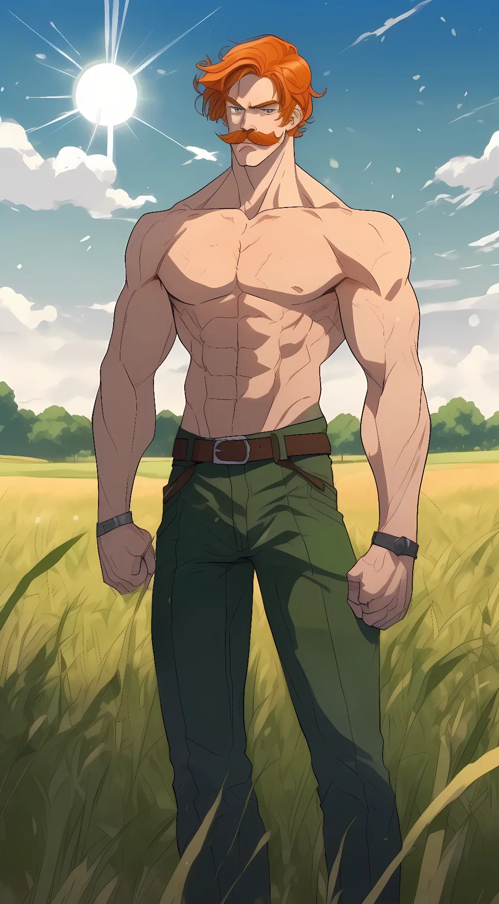 ai character: Escanor background