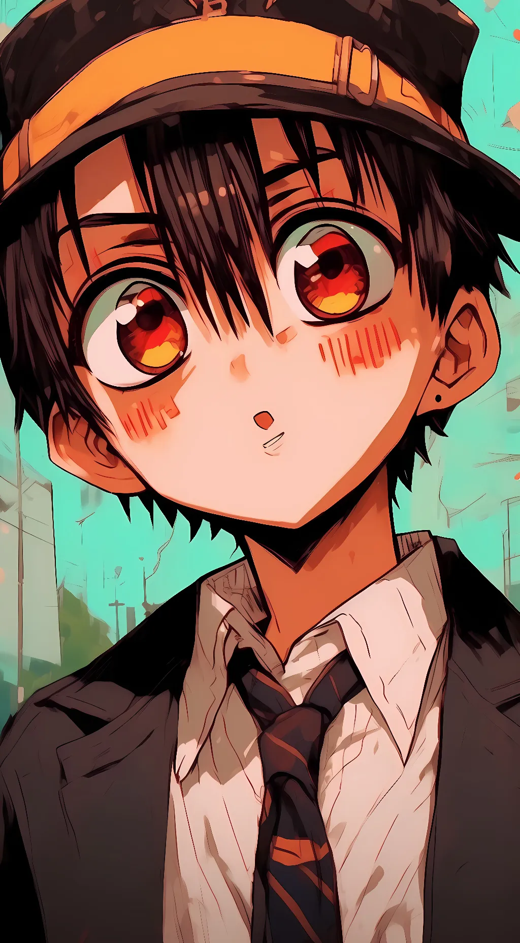 ai character: Hanako kun background