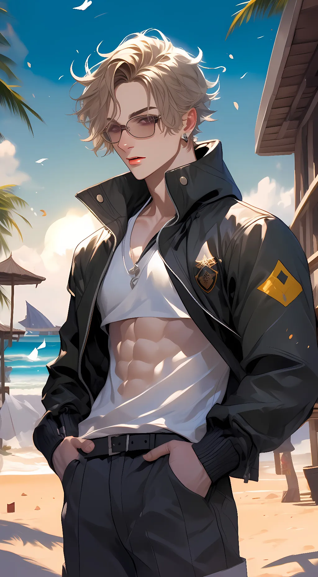 ai character: Asher background