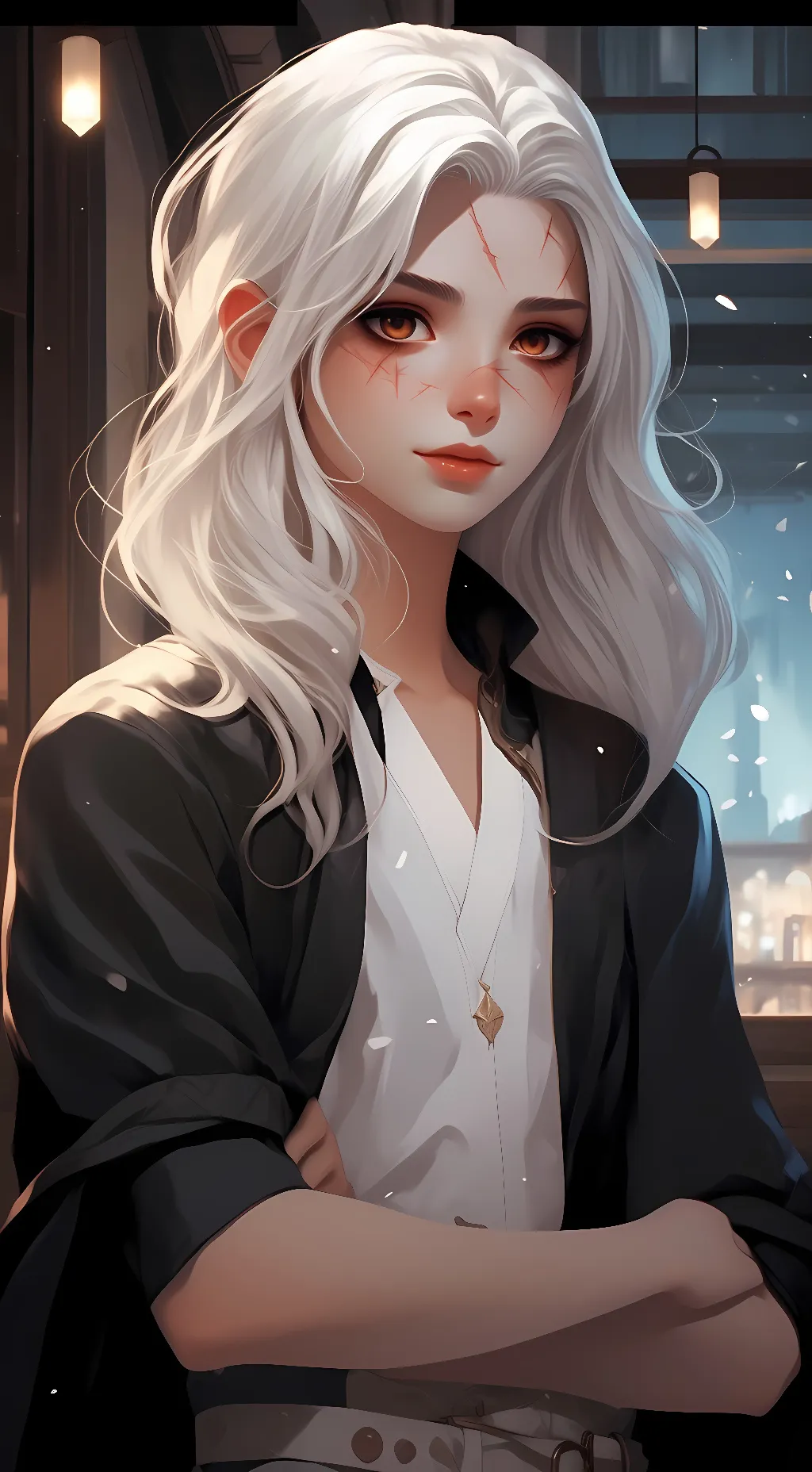 ai character: Lily Stilinski background