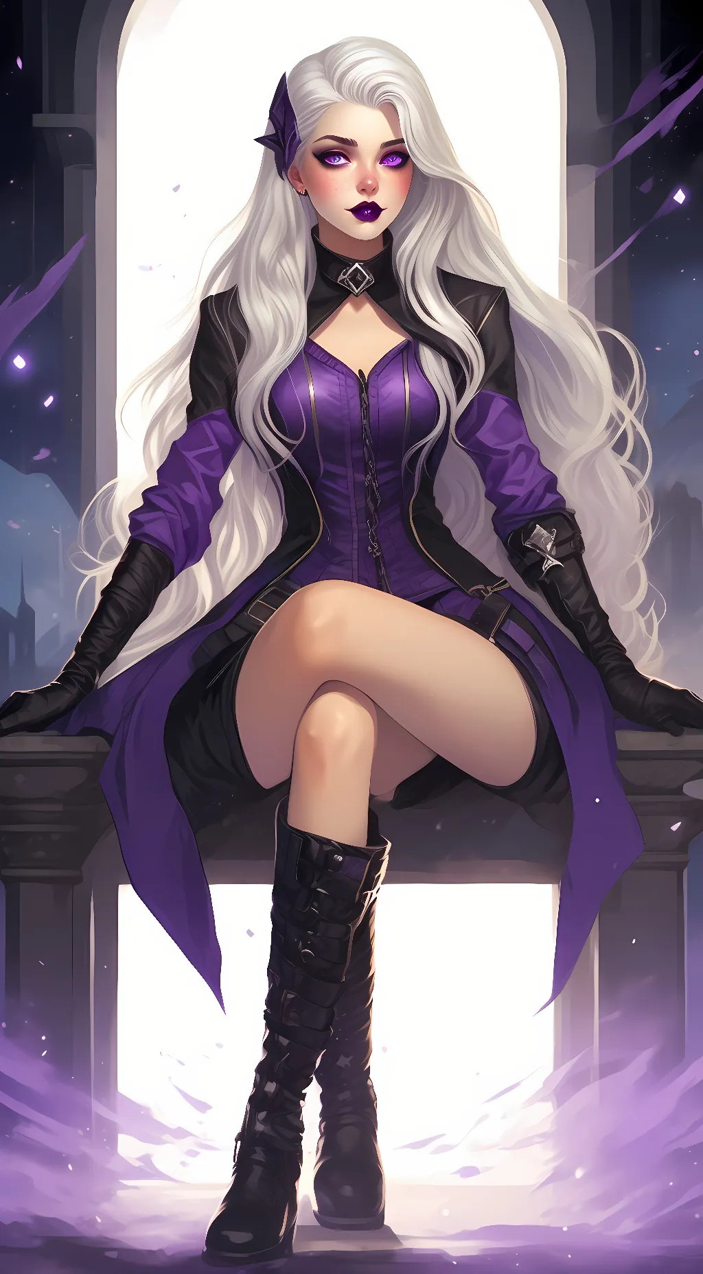 ai character: charmcaster background