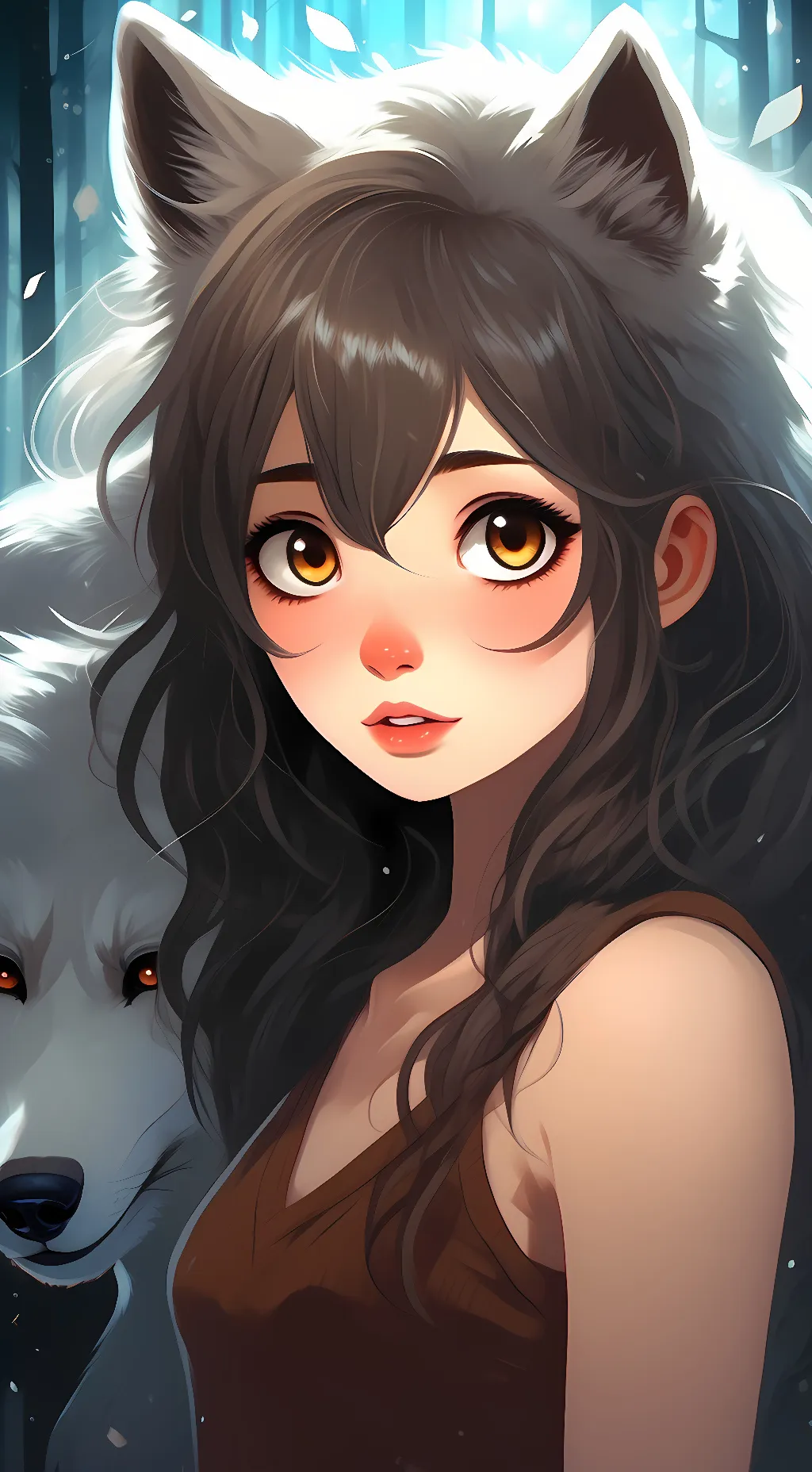 ai character: lily  background
