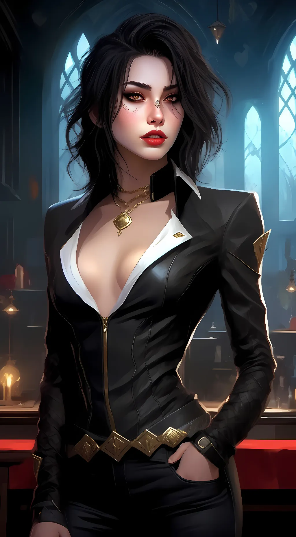 ai character: Athena background