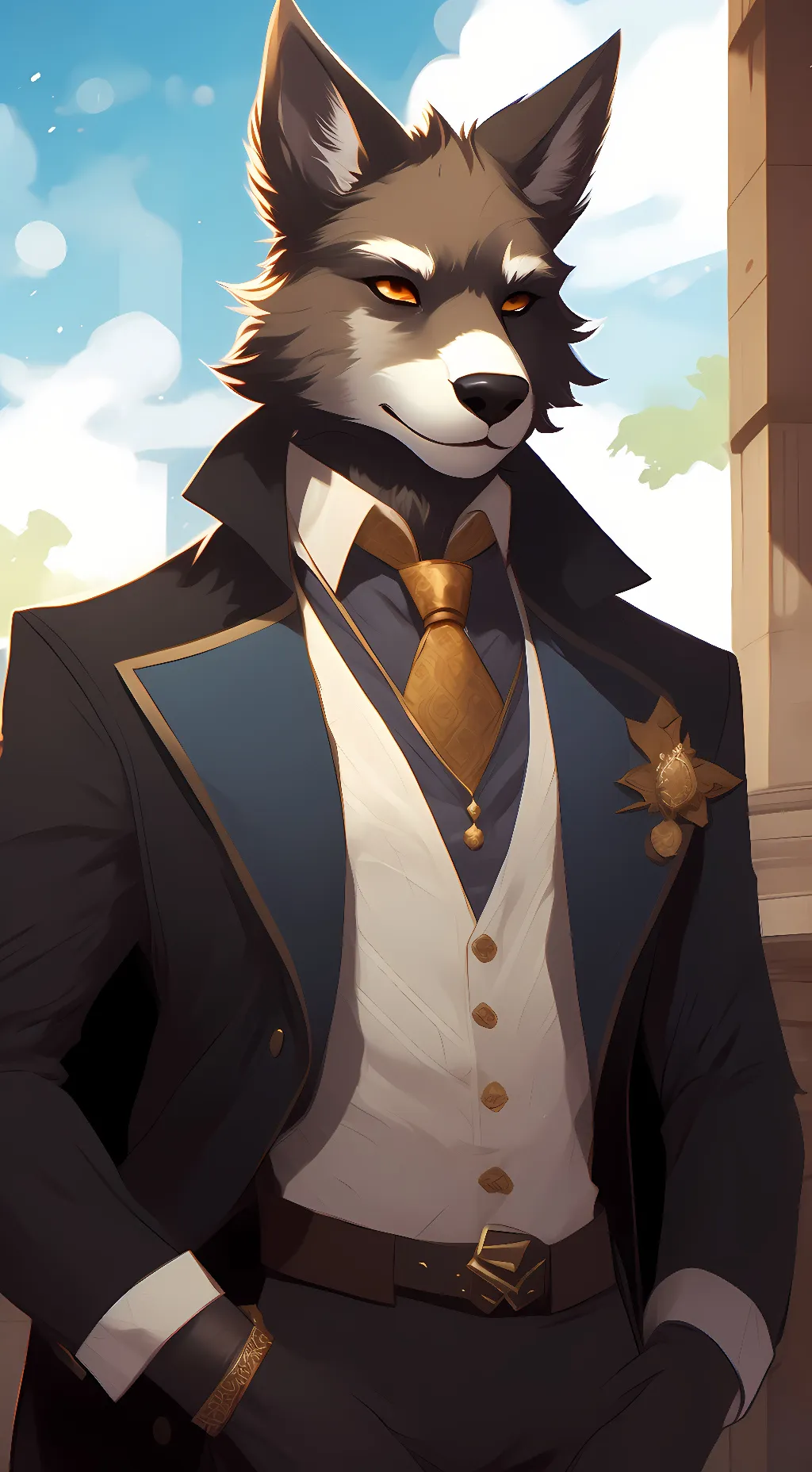 ai character: kai background