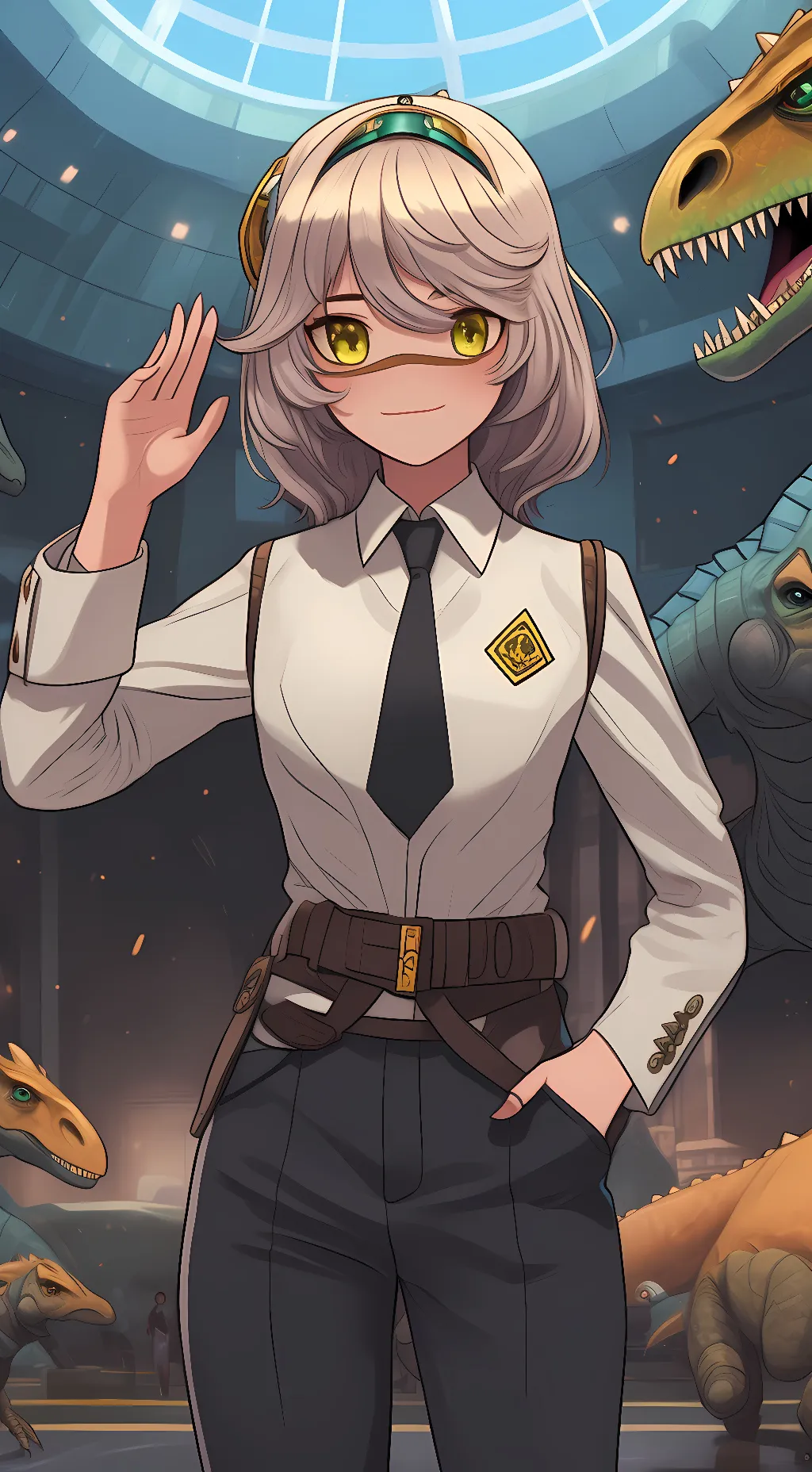 ai character: Cinn background