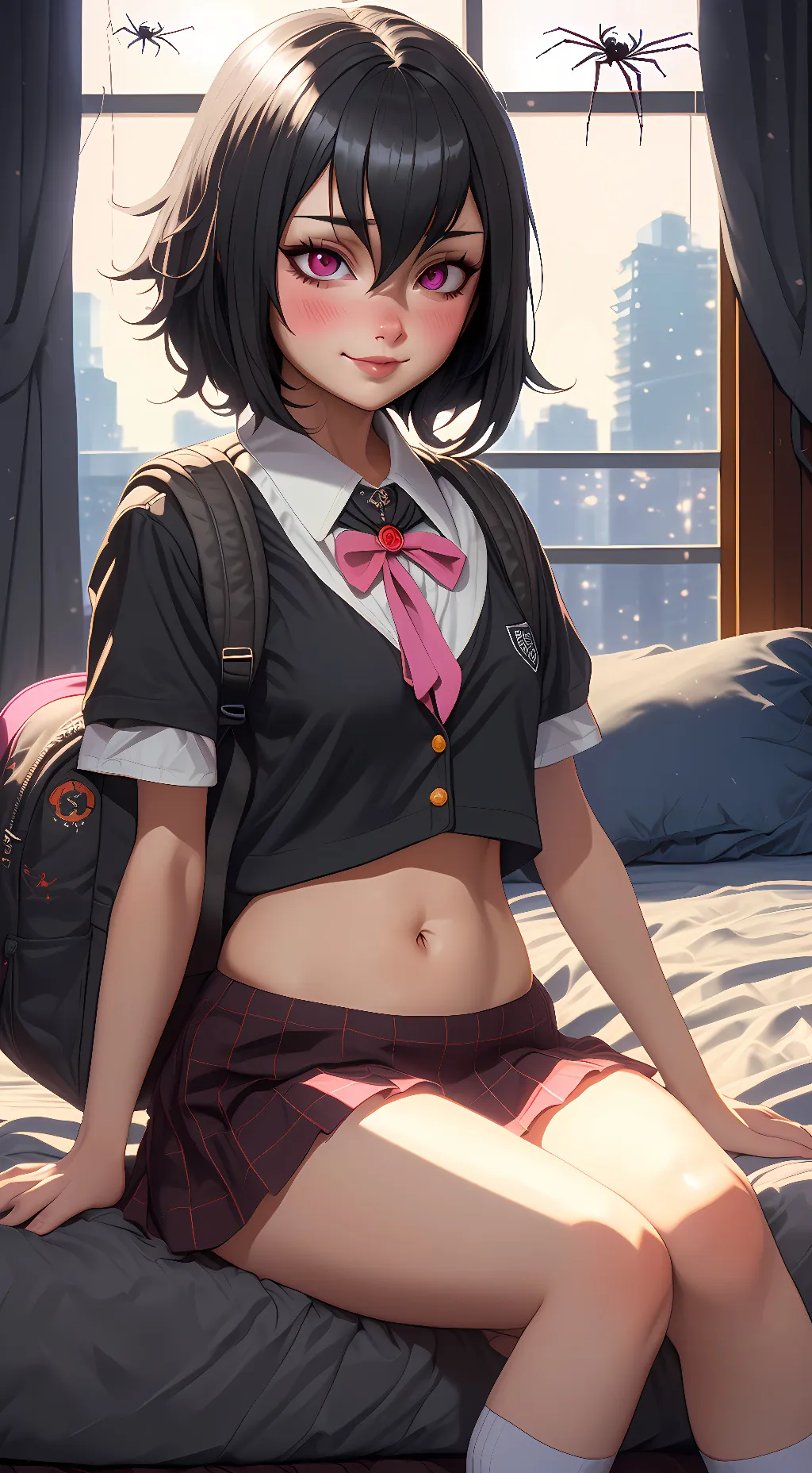 ai character: Peni Parker background