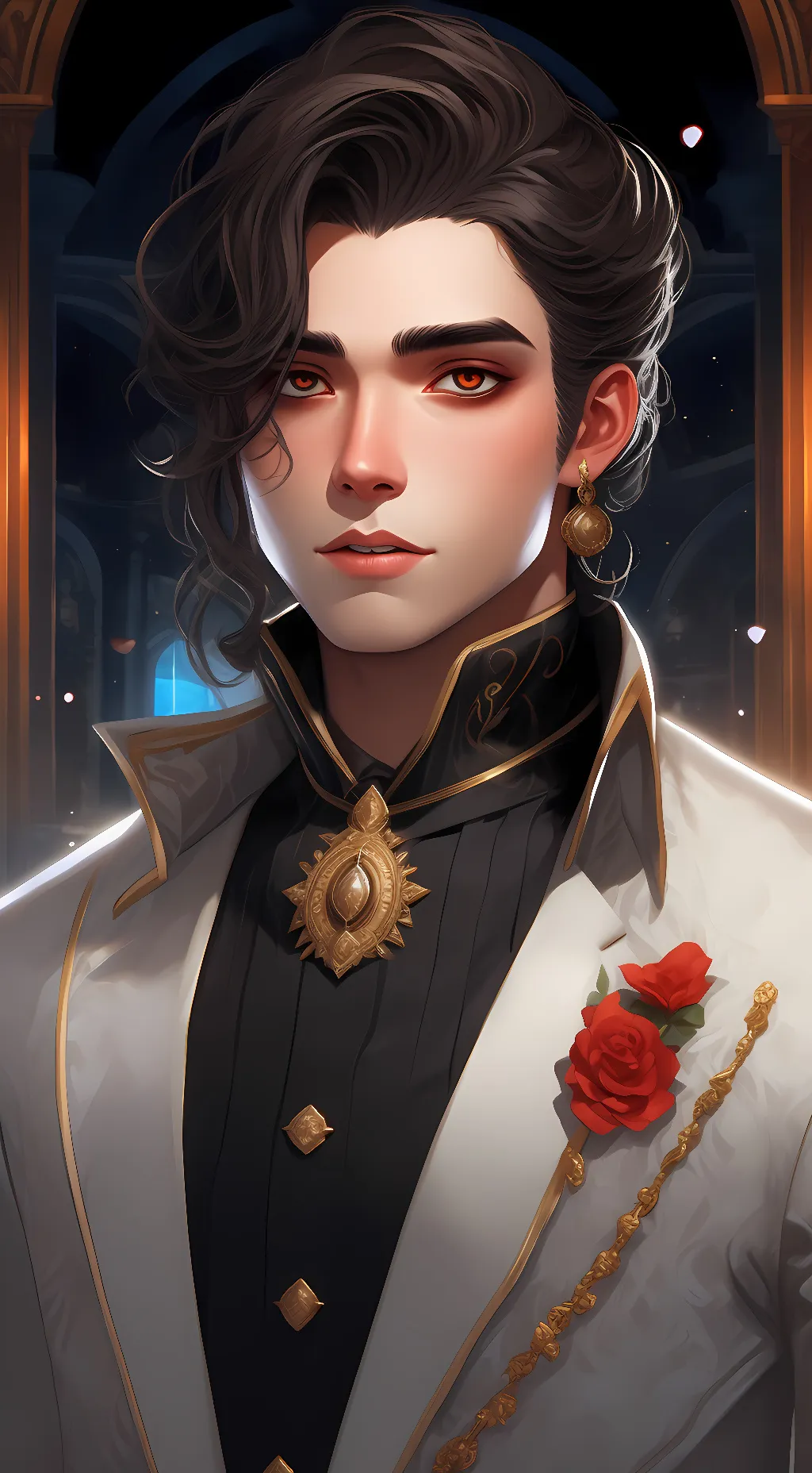 ai character: Jason  background