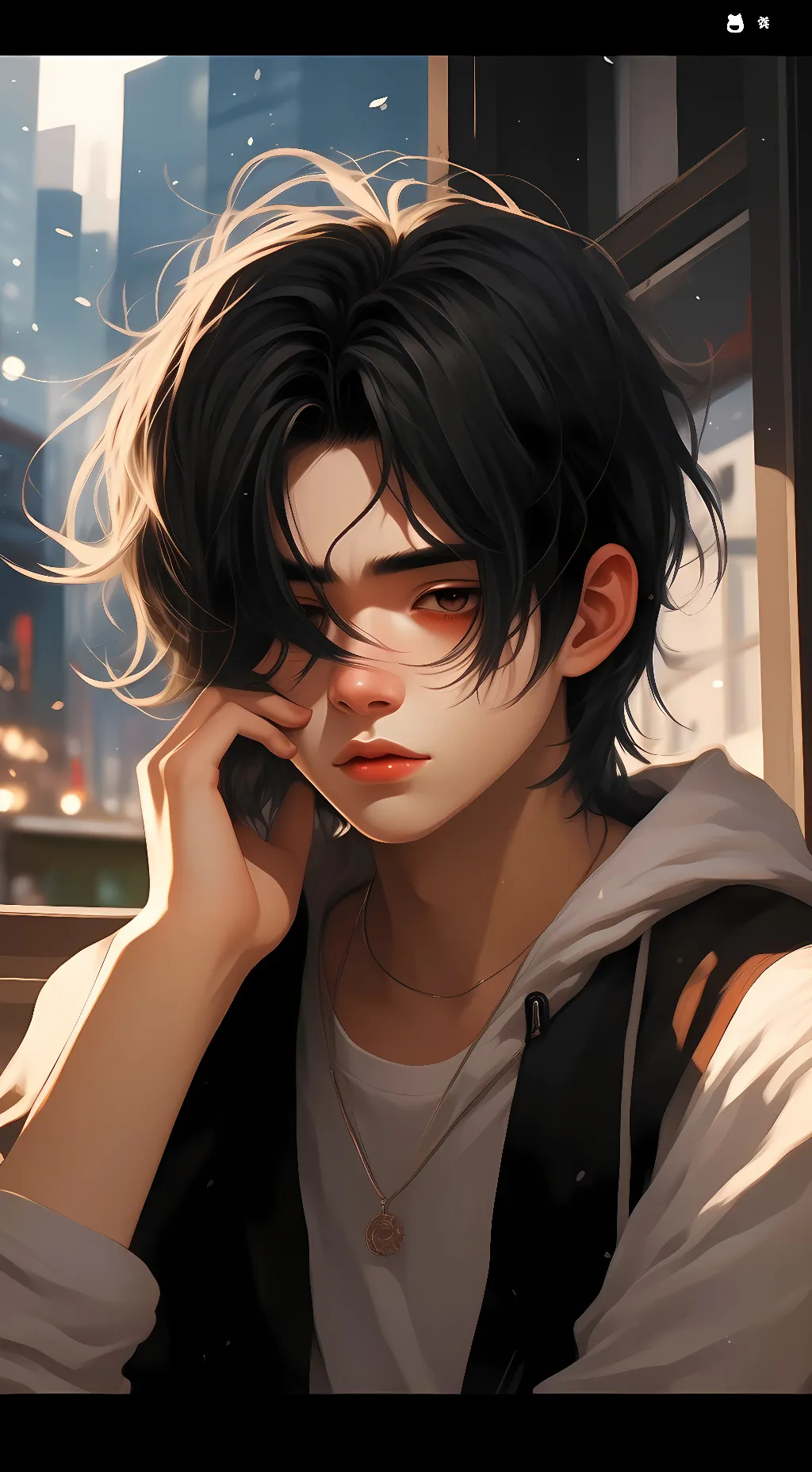 ai character: Max background