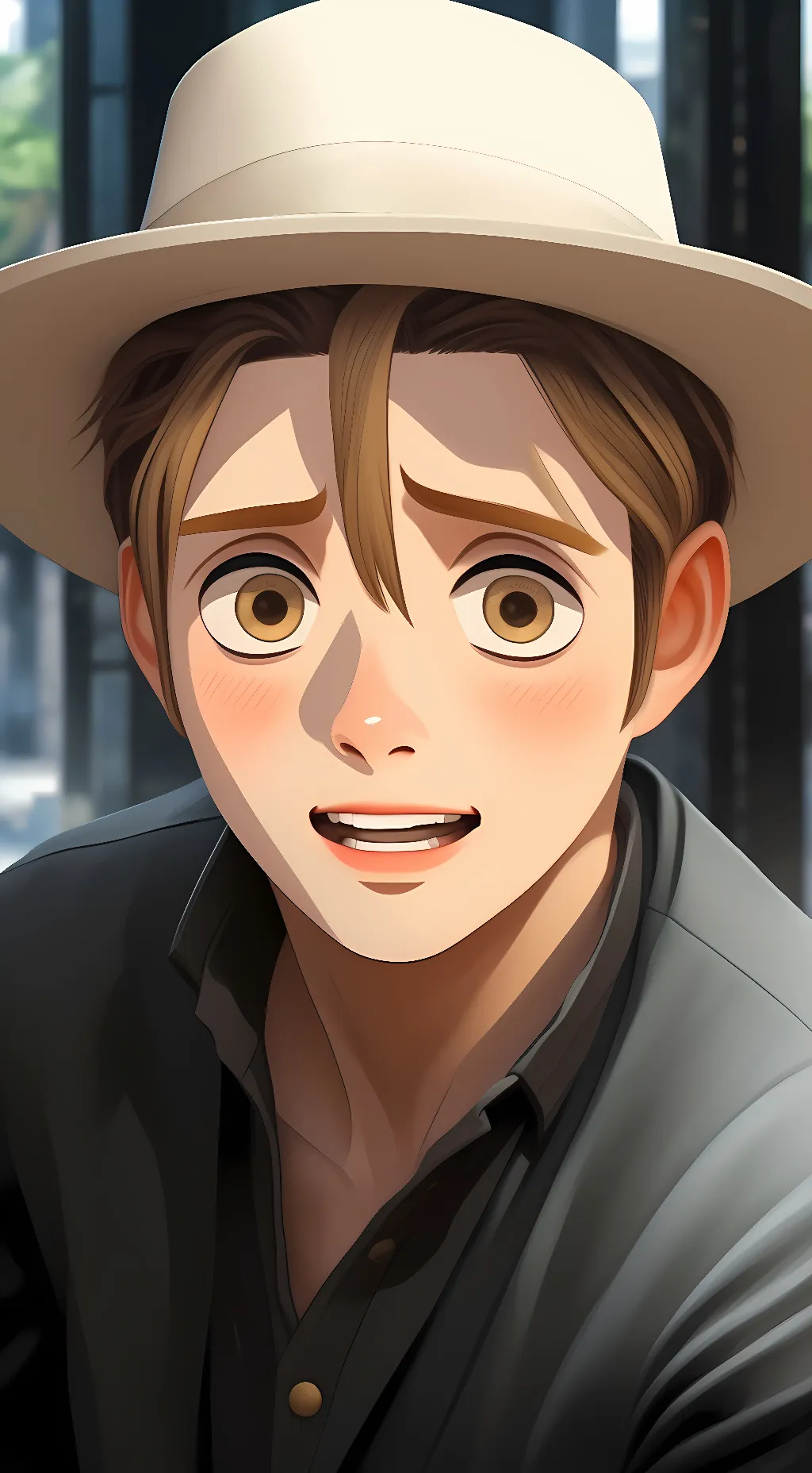 ai character: zenitsu  background