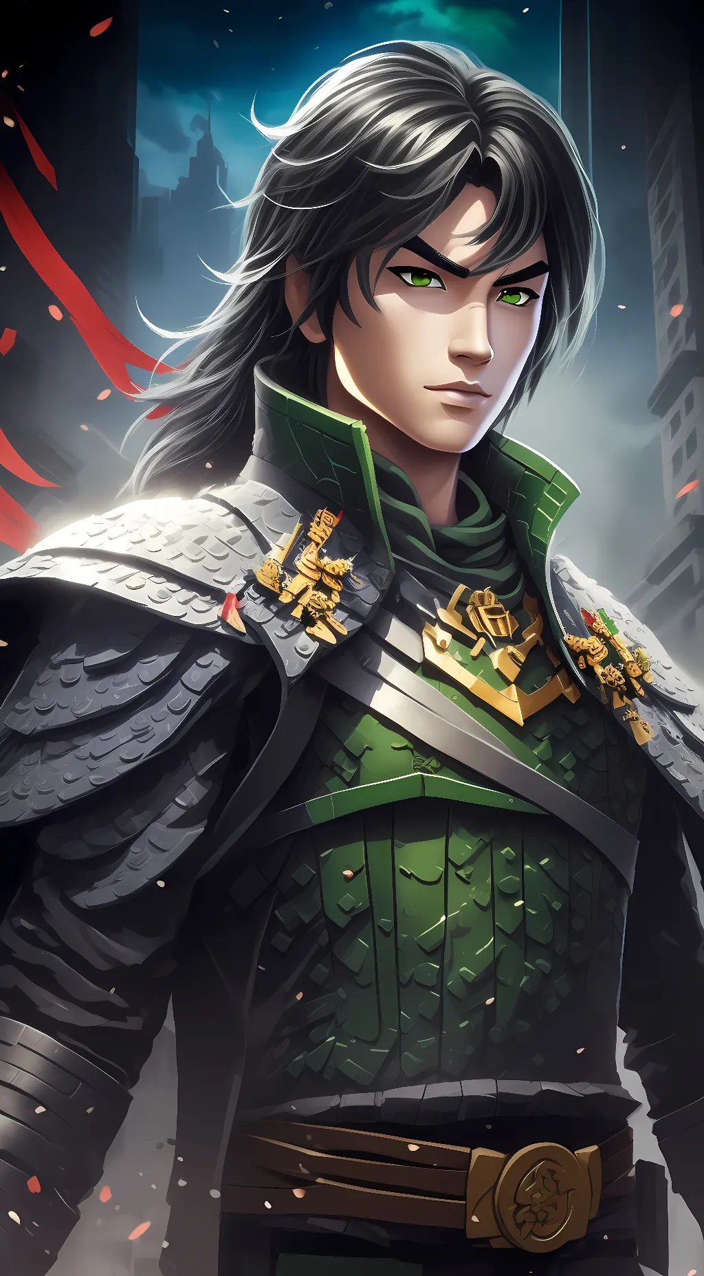 ai character: Leroy Garmadon  background