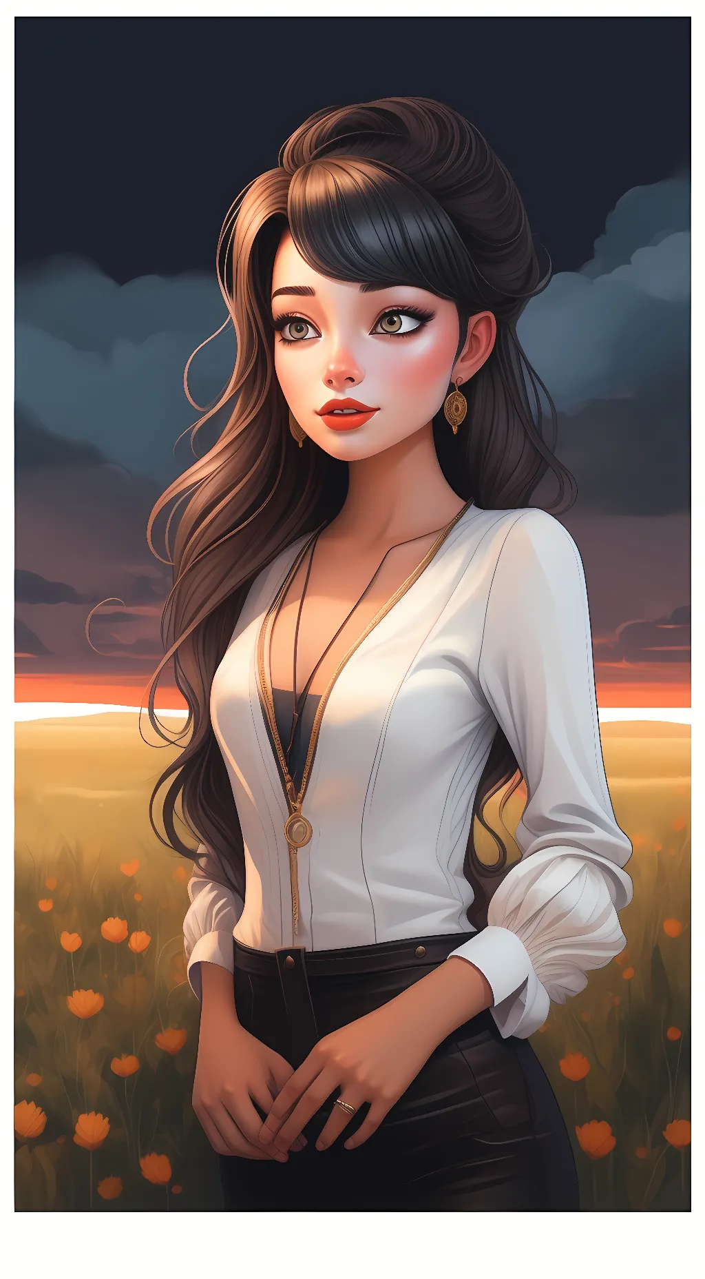 ai character: breeanna  background