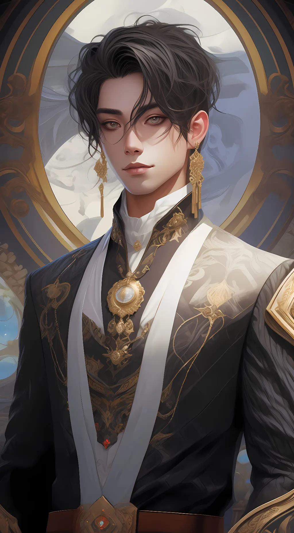 ai character: Mafia boss background