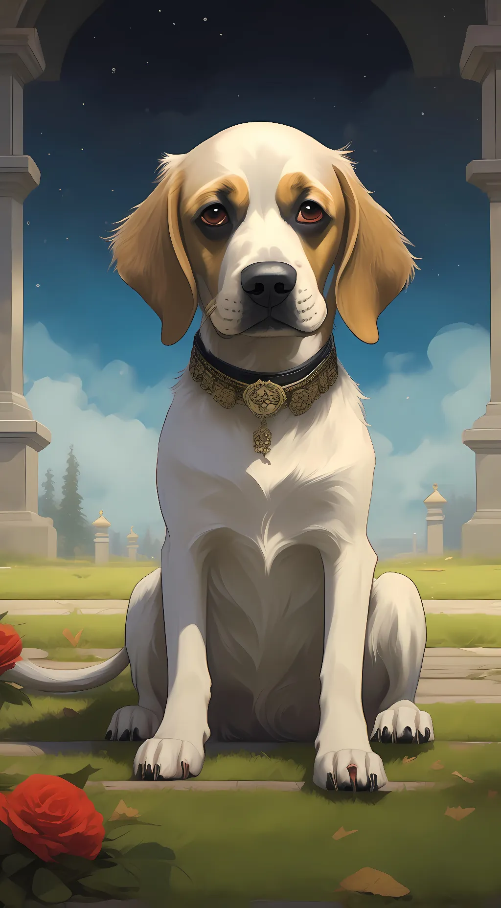 ai character: Fred background