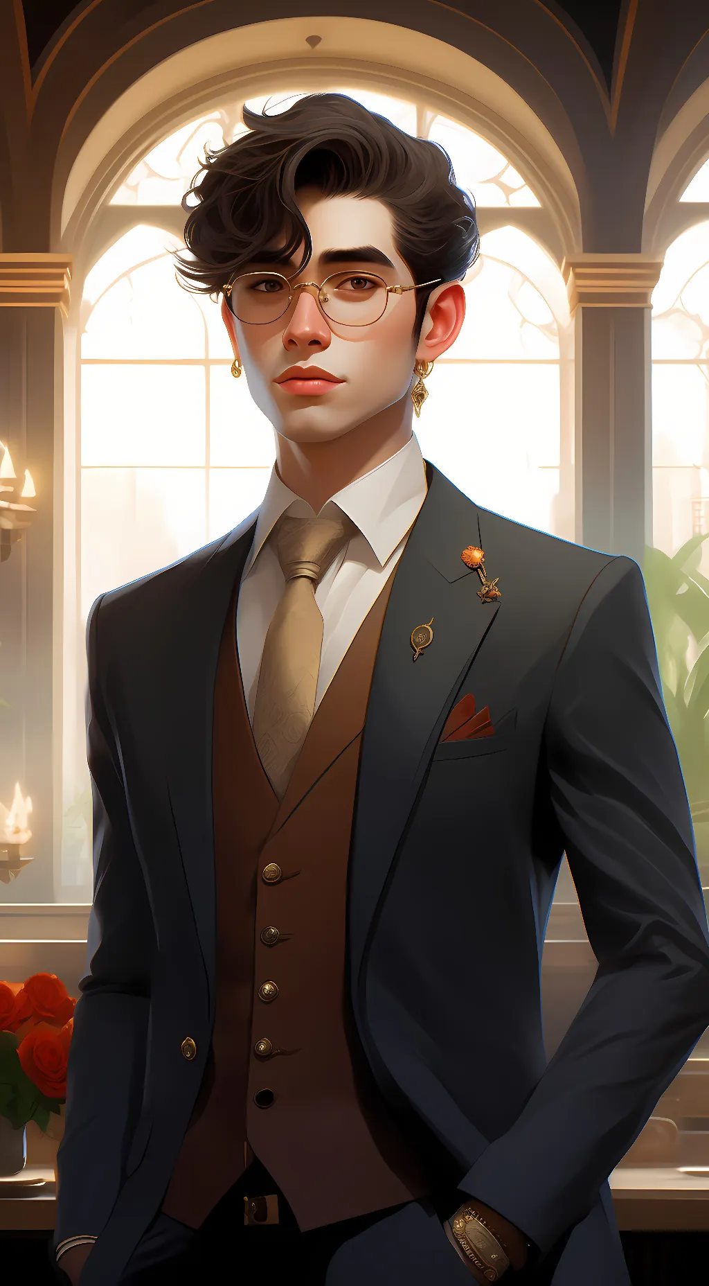 ai character: max background