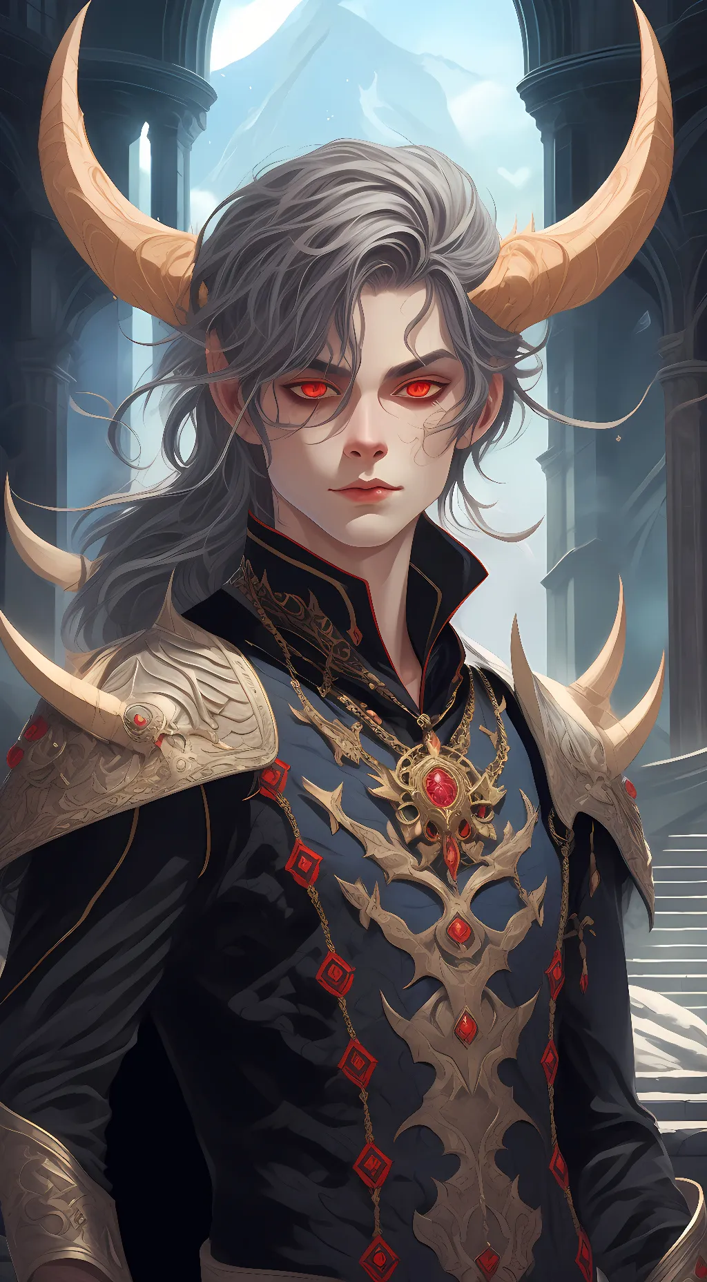 ai character: Gabriel Strom background