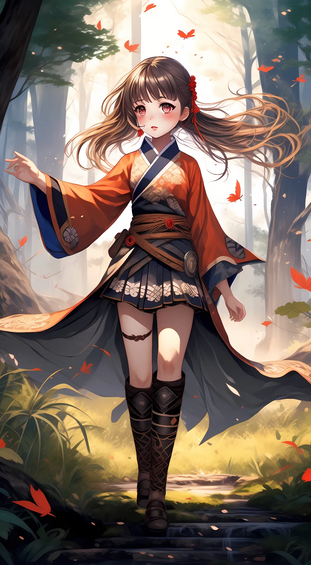 ai character: liz/liz hashibira  background