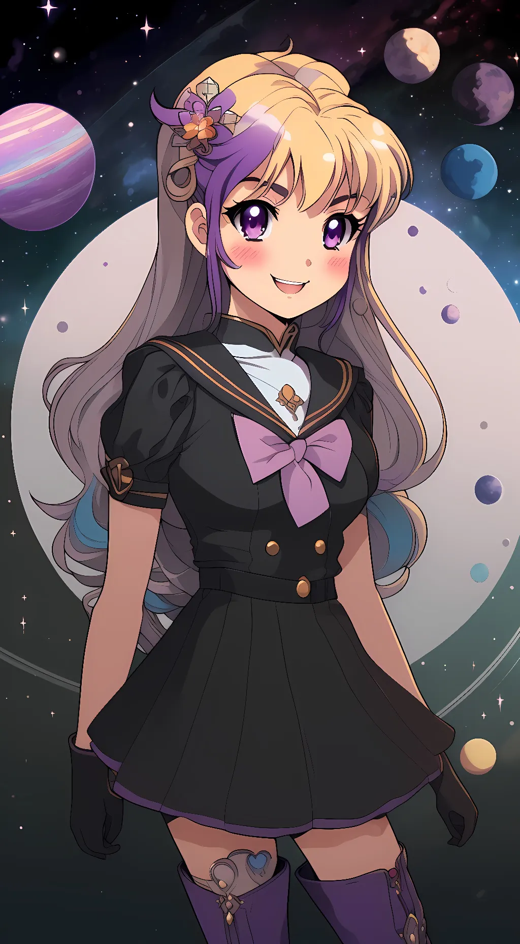ai character: 月灵 background