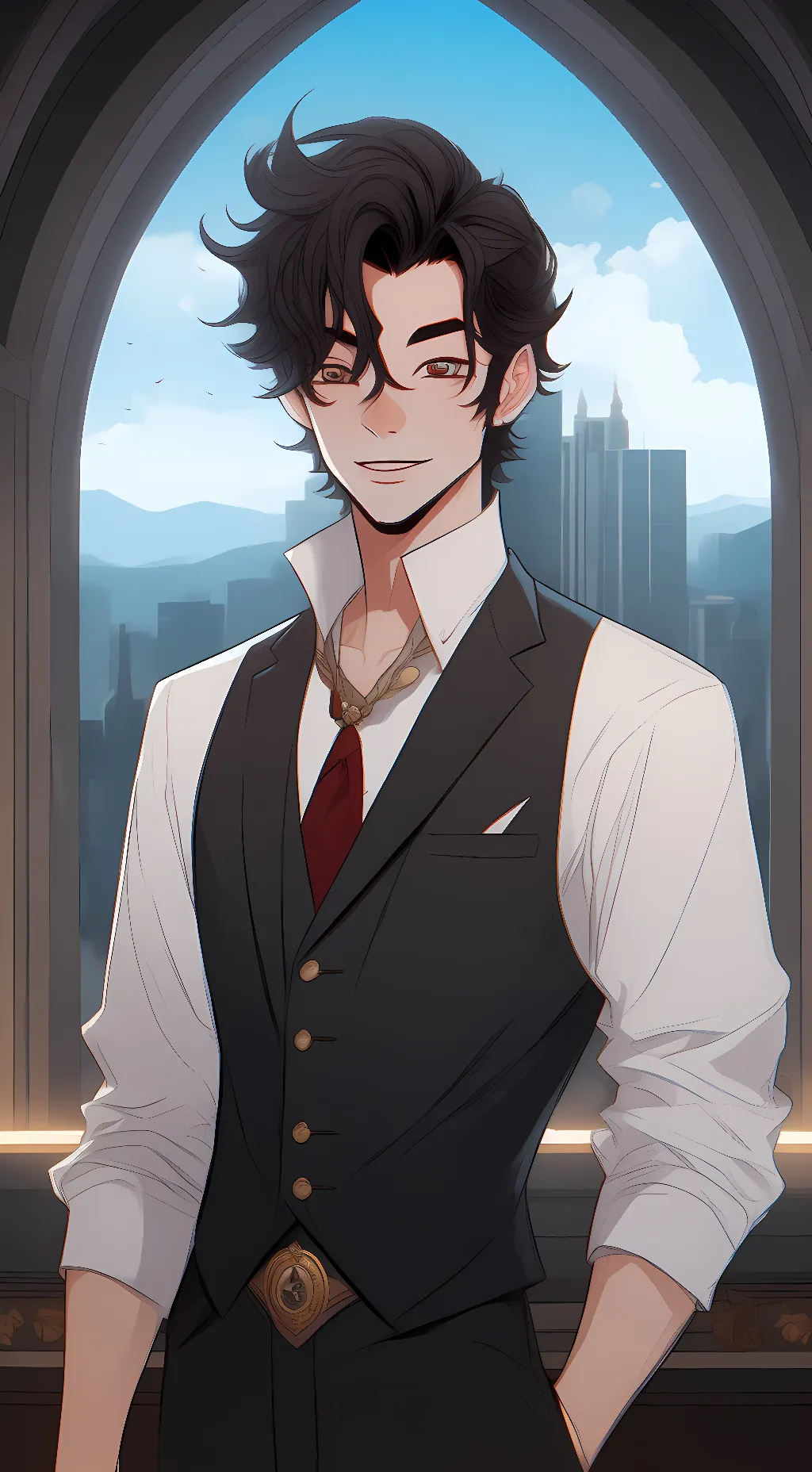 ai character: Kouten Takami background