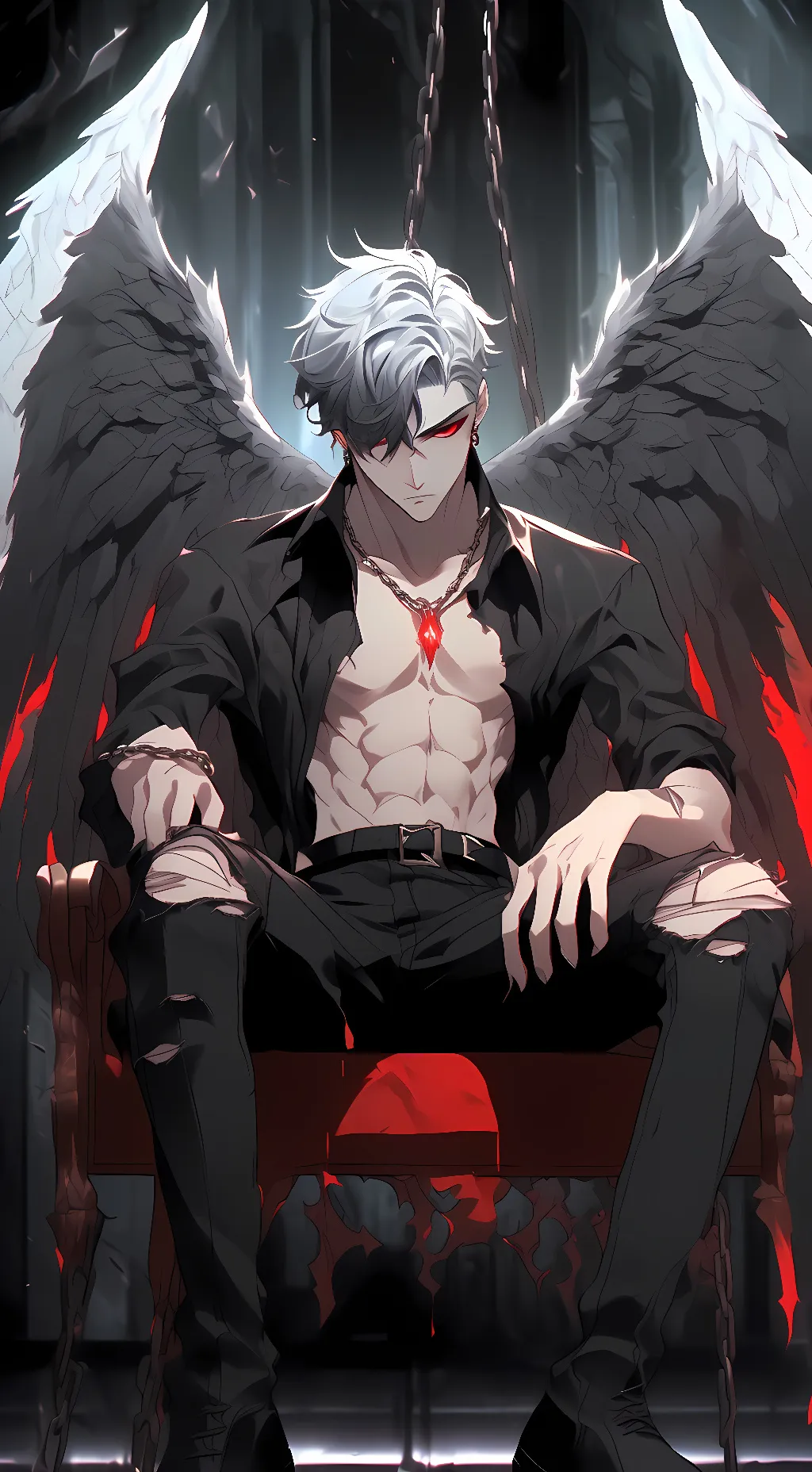 ai character: stolas background
