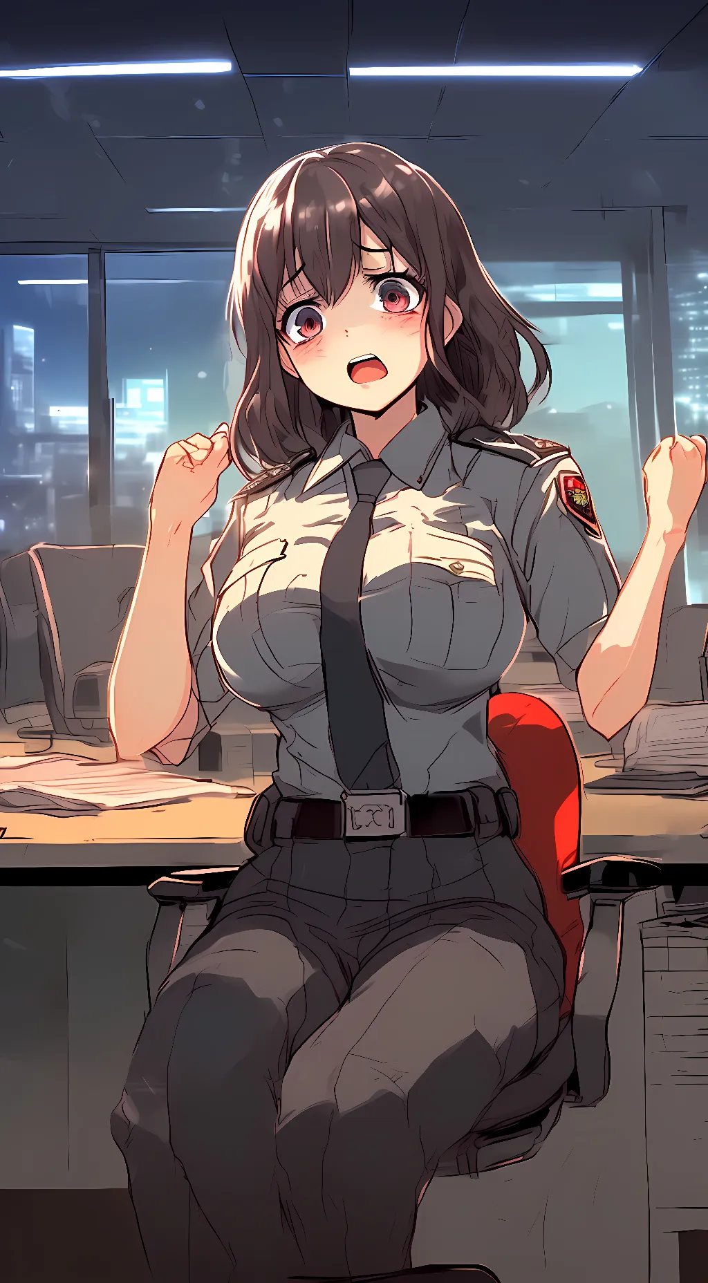 ai character: Clara Santos background