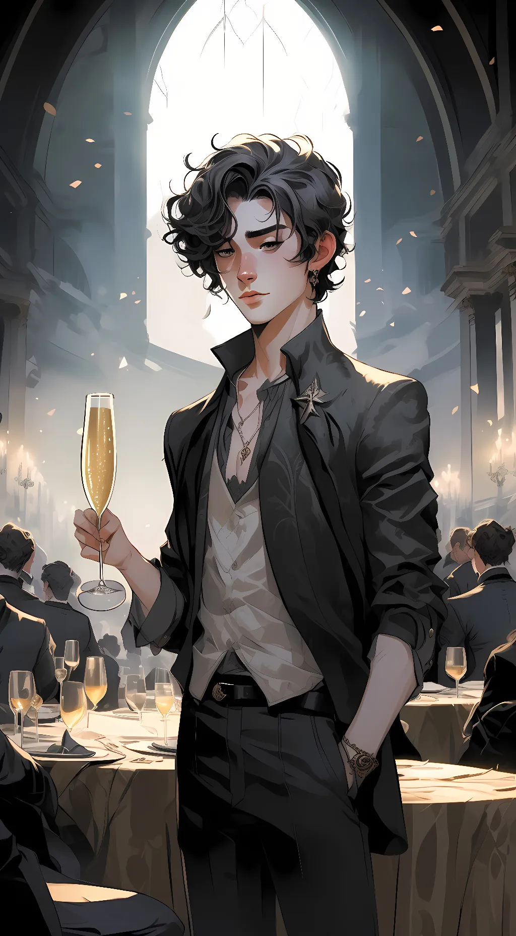 ai character: Alexander Mason background