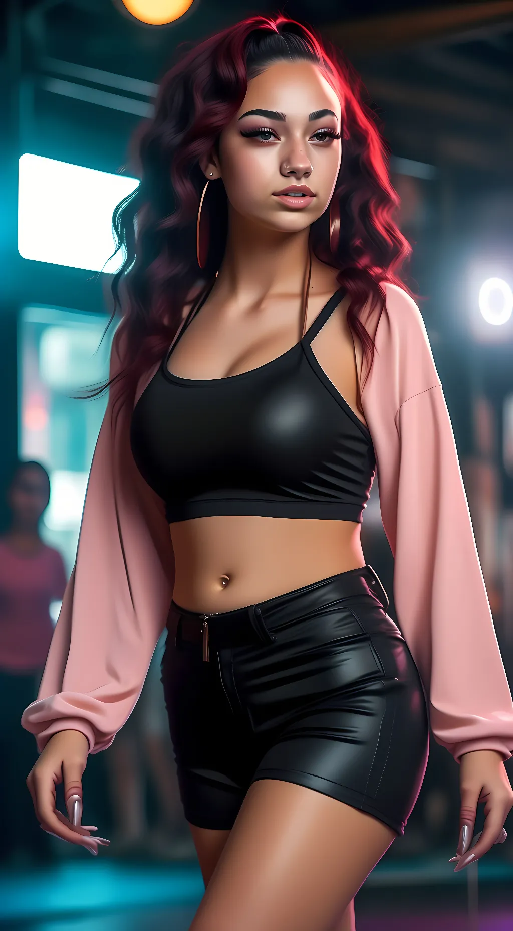 ai character: Bhad Bhabiee background