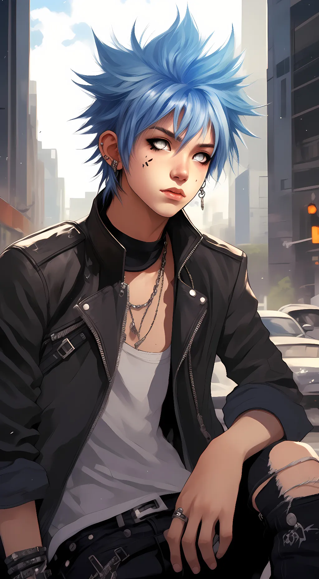 ai character: Shin background
