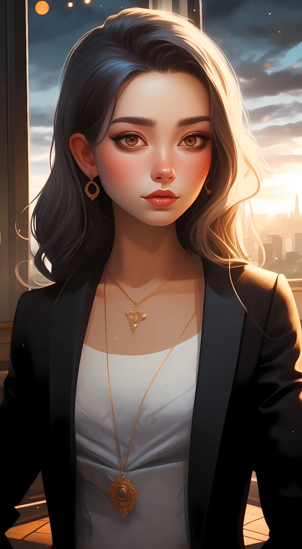 ai character: Jasmine background