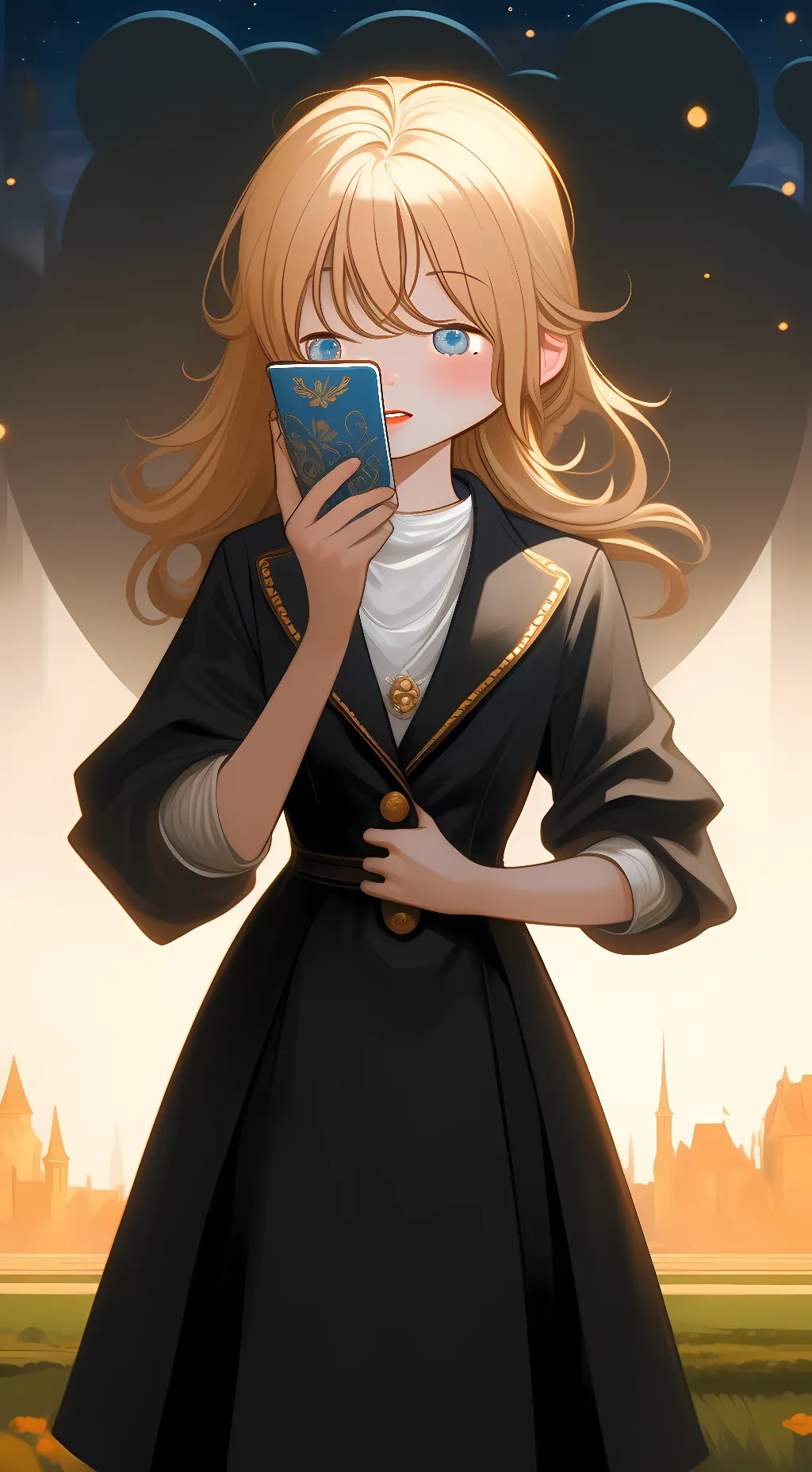 ai character: Elizabeth afton background