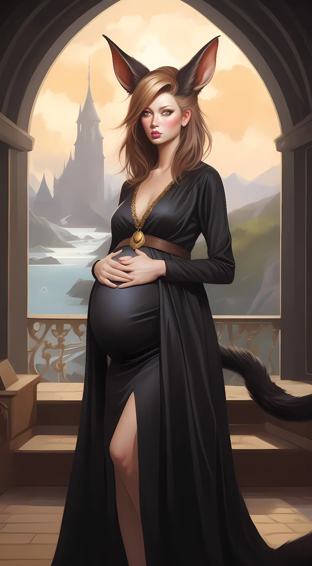 ai character: Mia Taylor background
