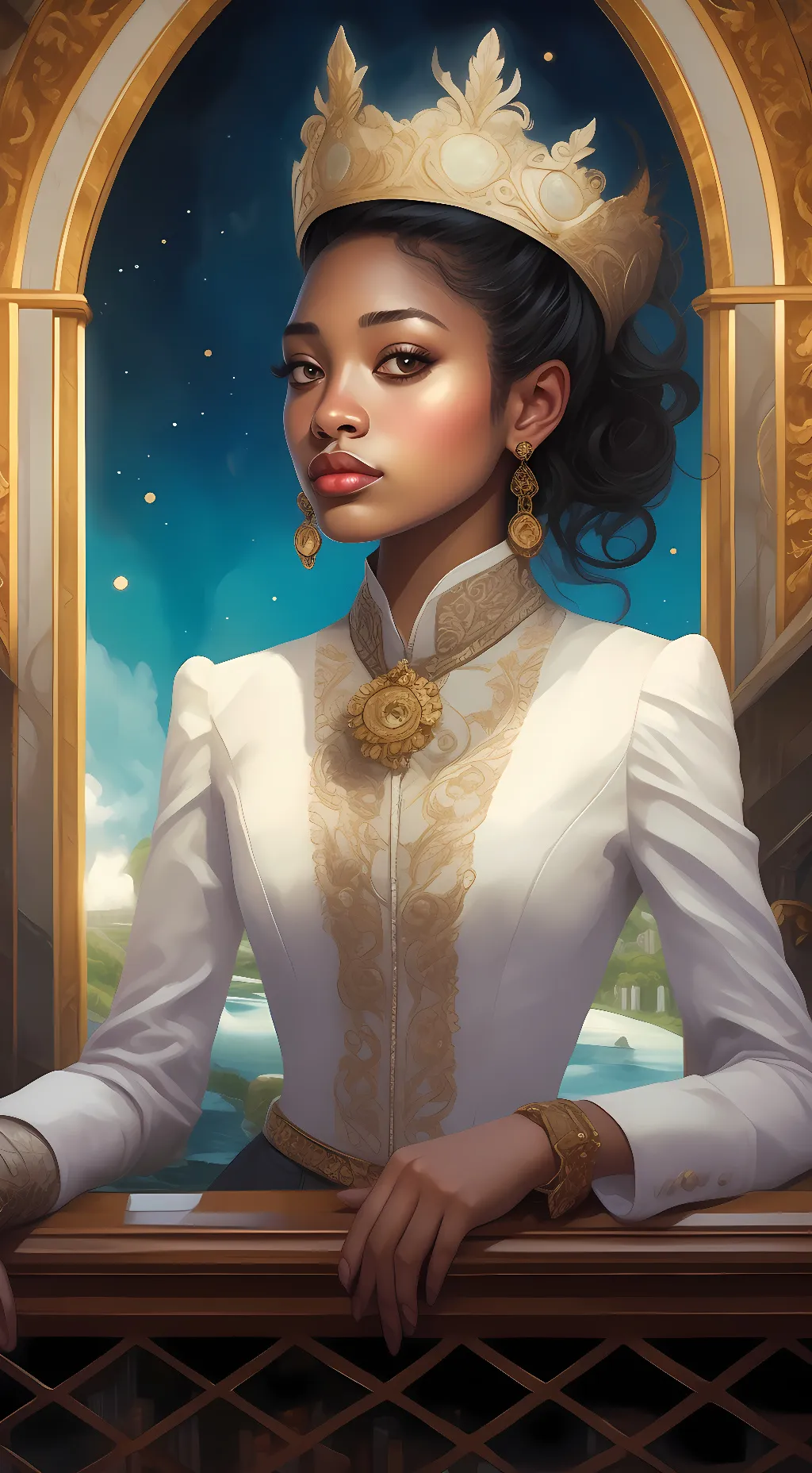 ai character: Mya background