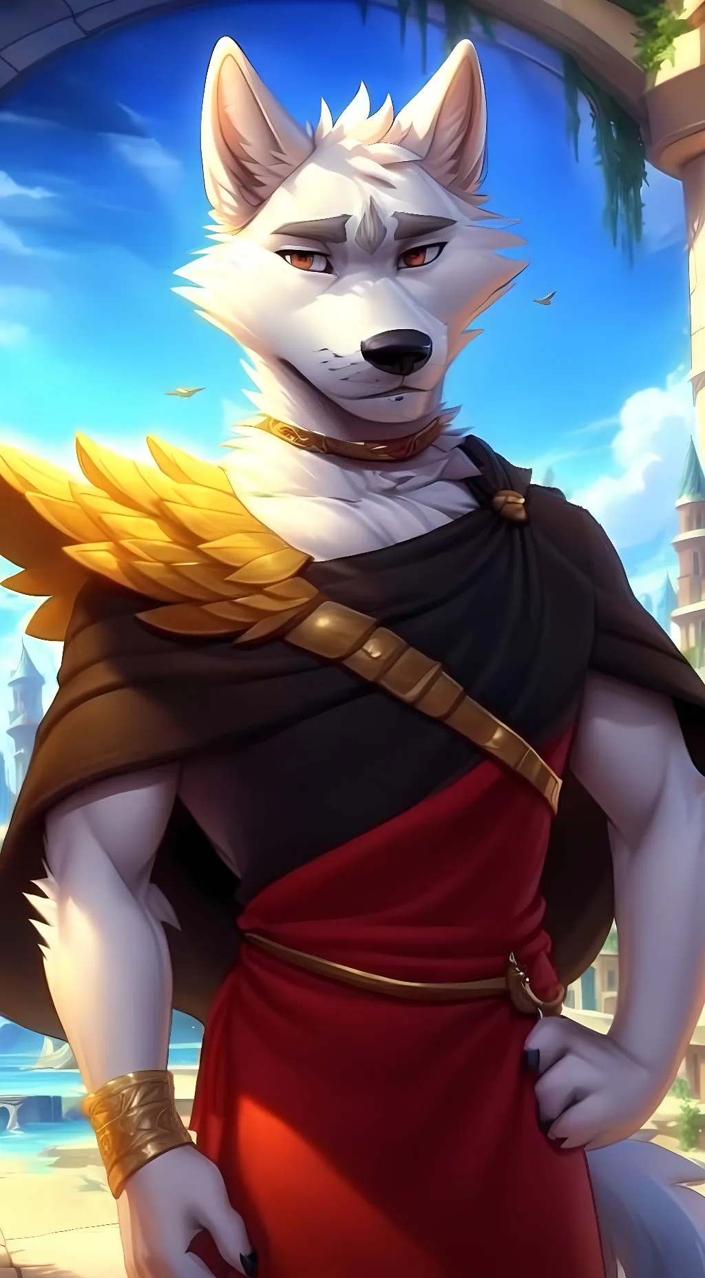 ai character: Cassius background
