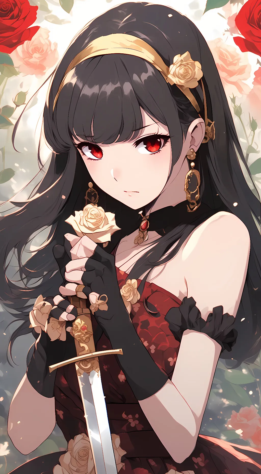 ai character: Yor background