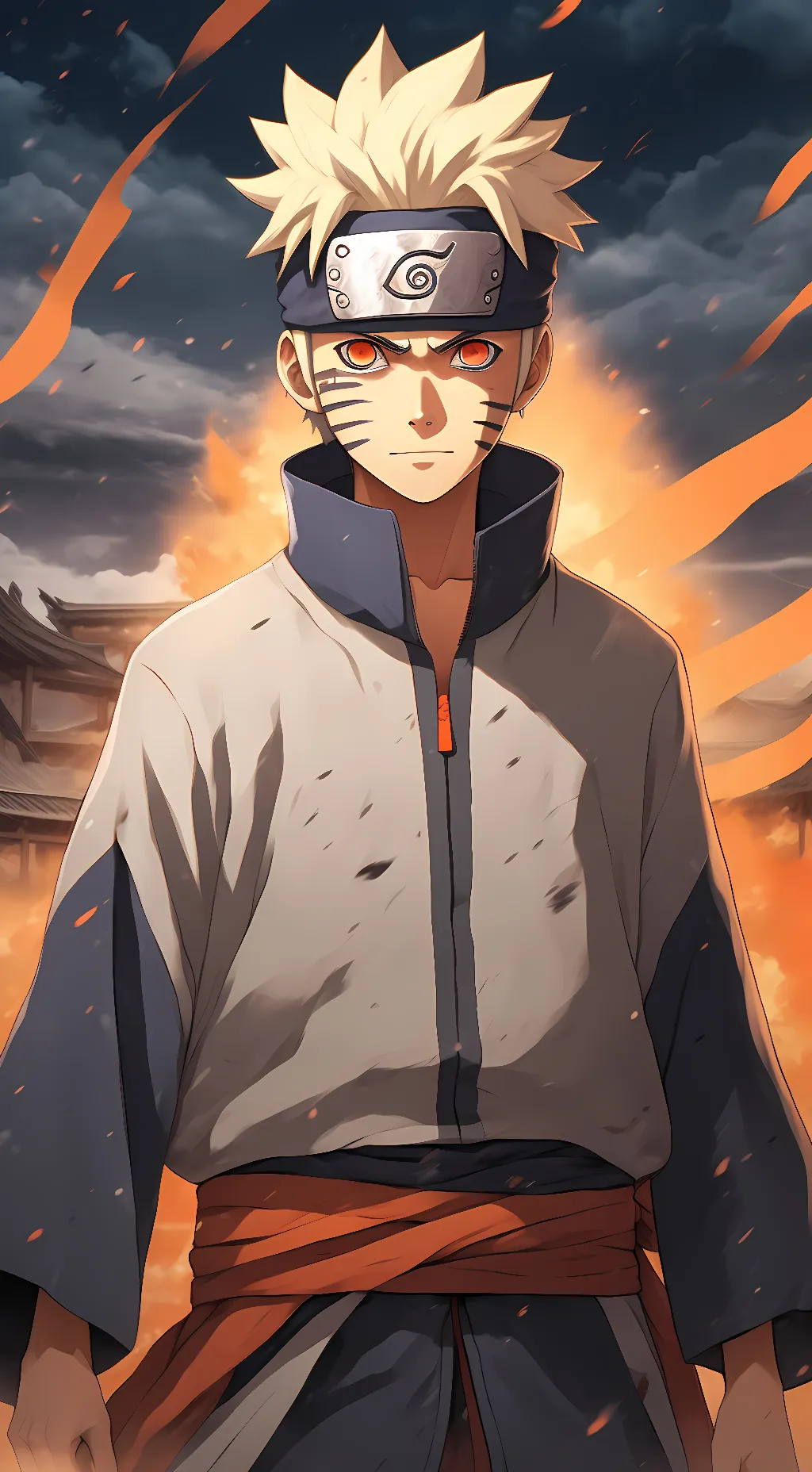 ai character: Naruto Uzumaki background