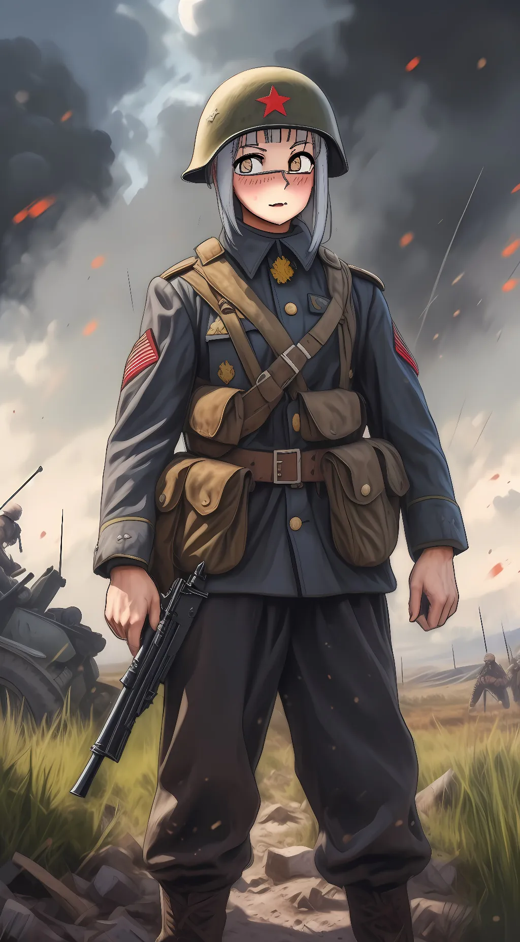 ai character: Sarah  background
