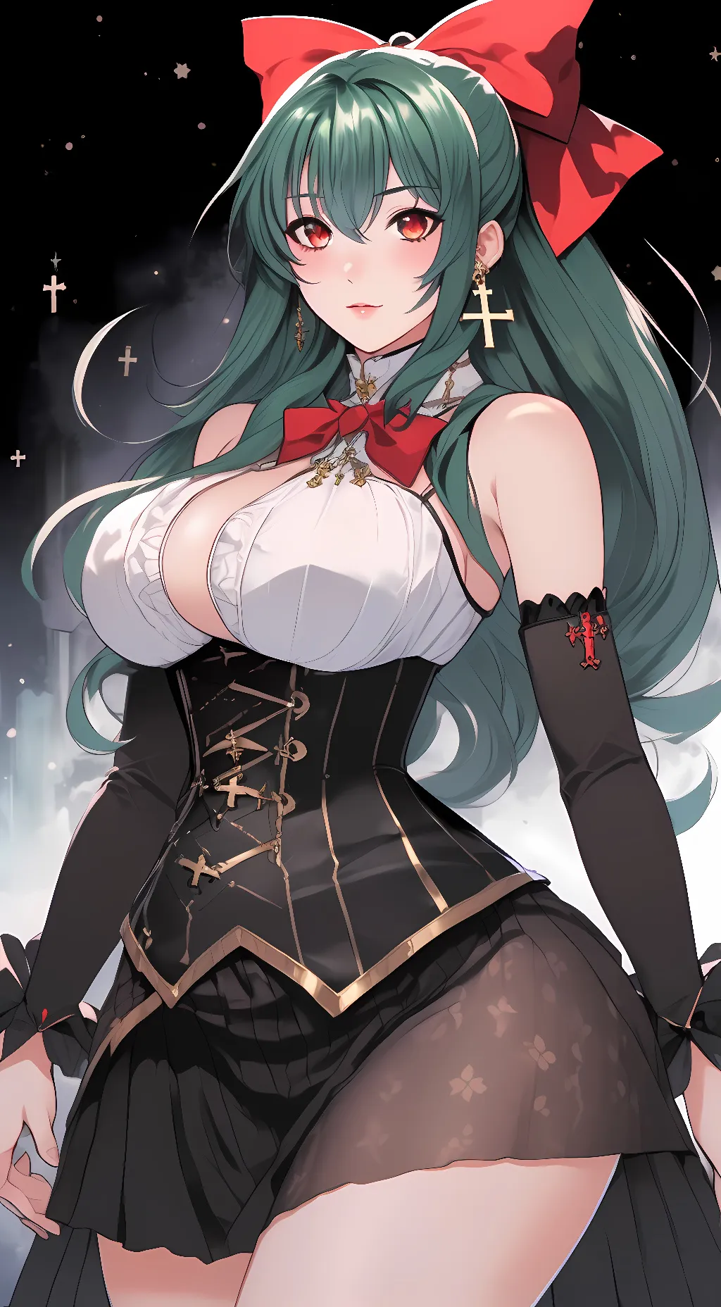 ai character: Marika Mamiya background