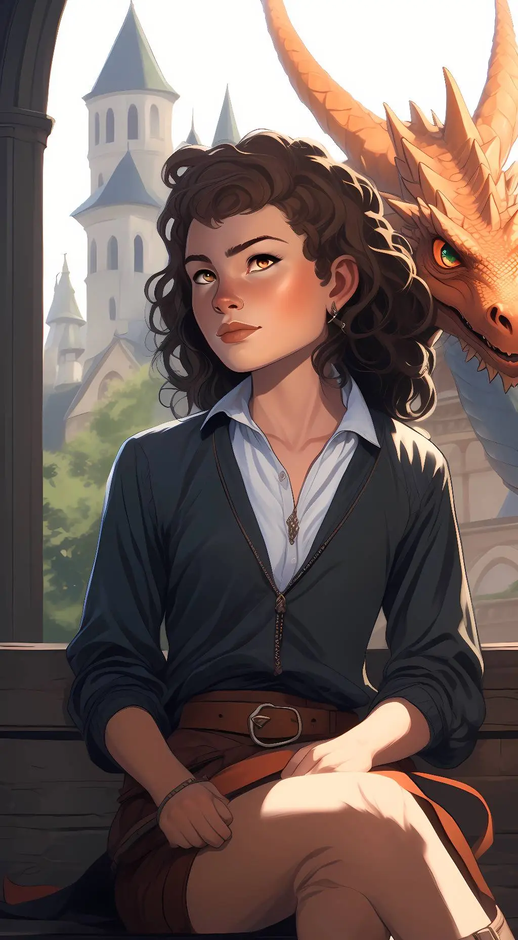 ai character: Wren background