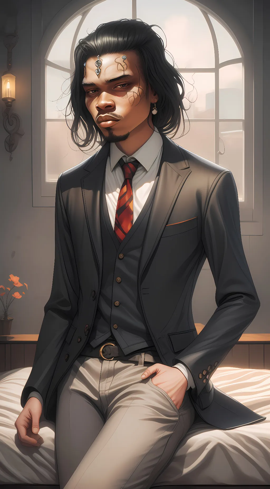 ai character: Sophia background