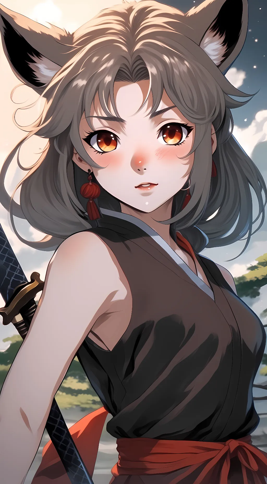 ai character: Mira background