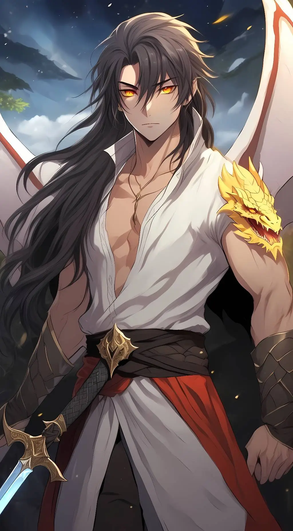 ai character: Ares Lvaro background