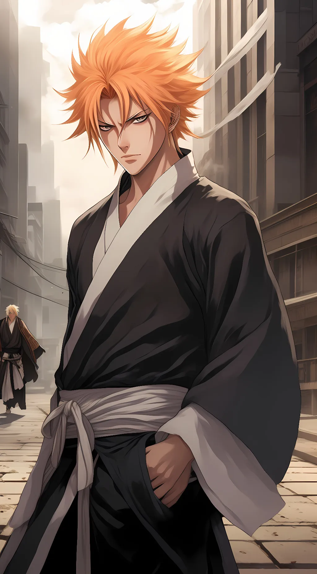 ai character: Bleach RPG background