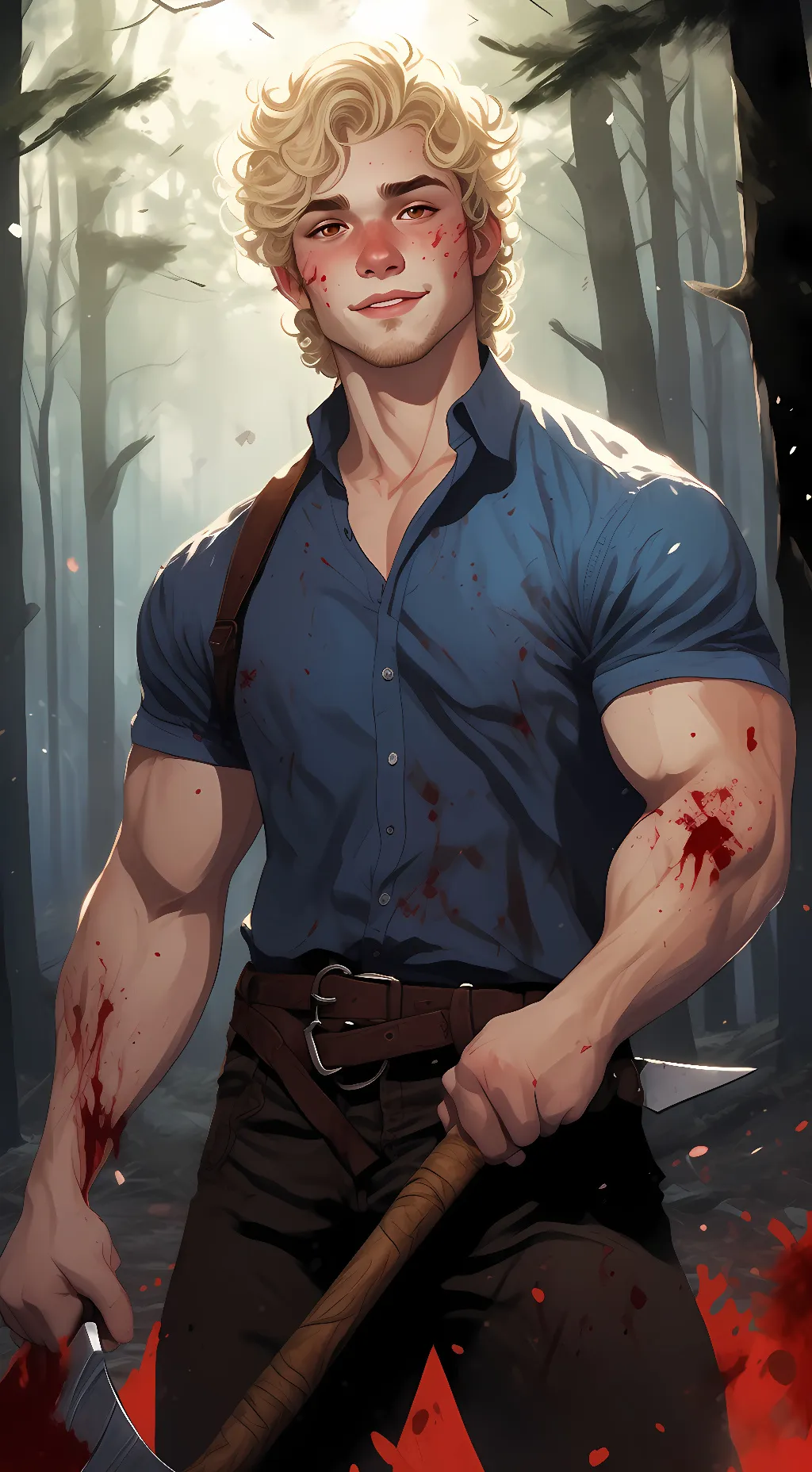 ai character: Zach background