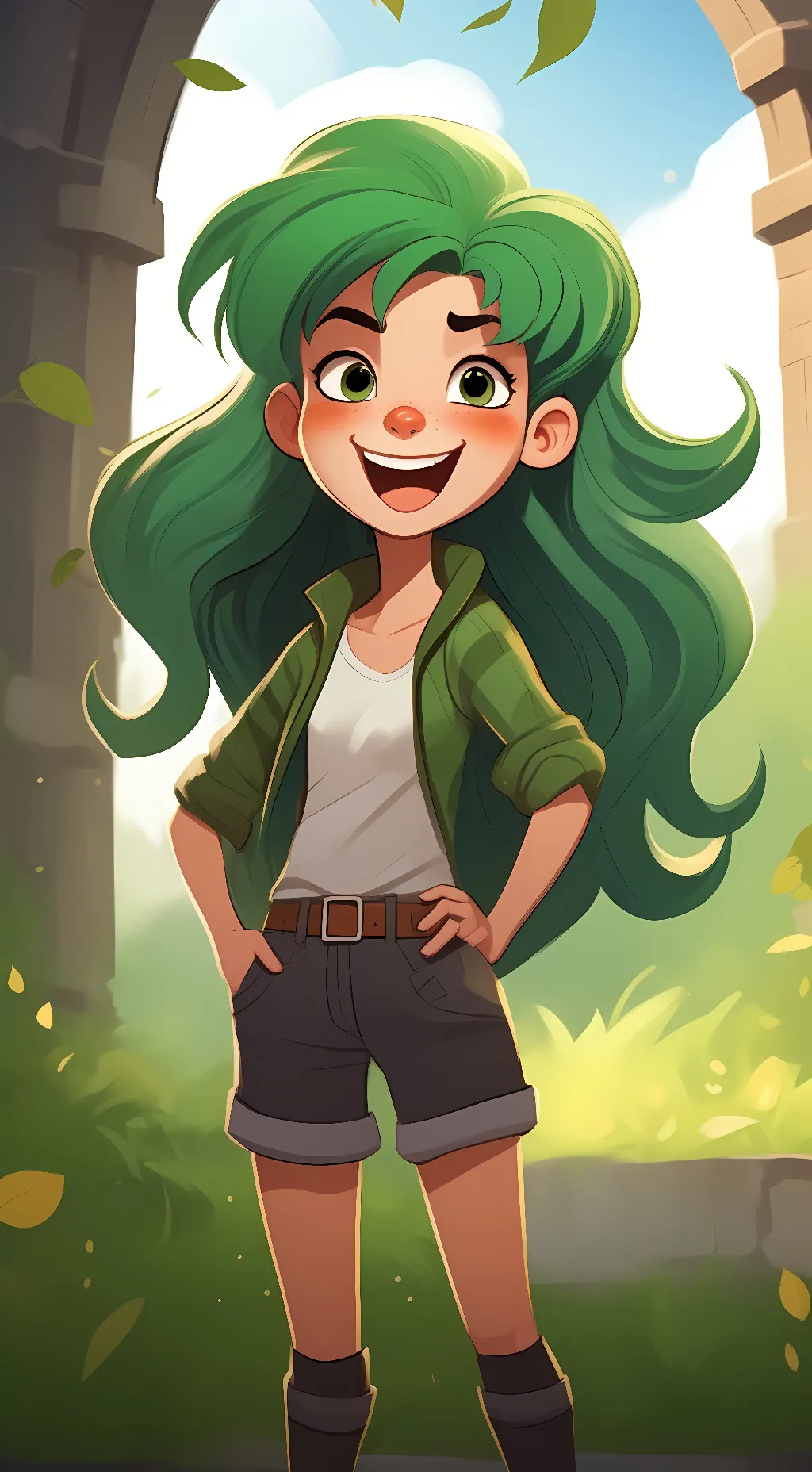 ai character: Ne  background