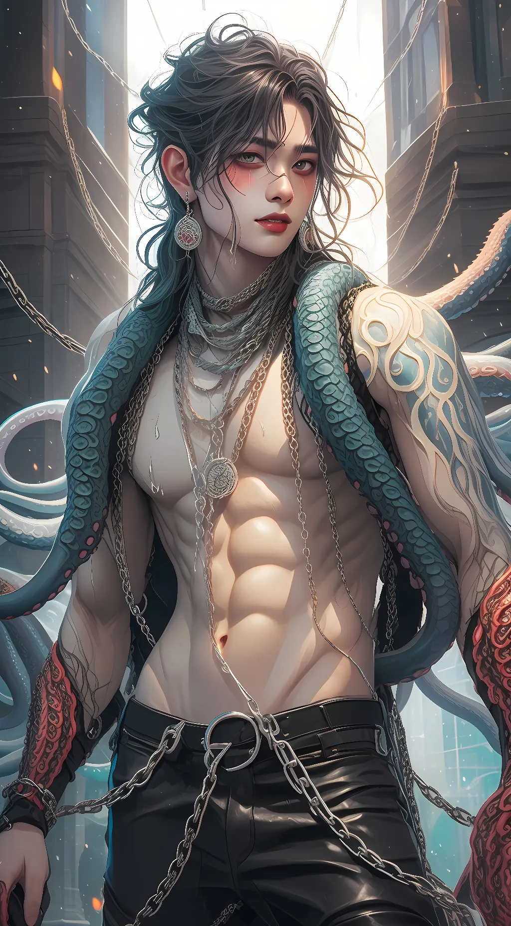 ai character: ~jin~ background