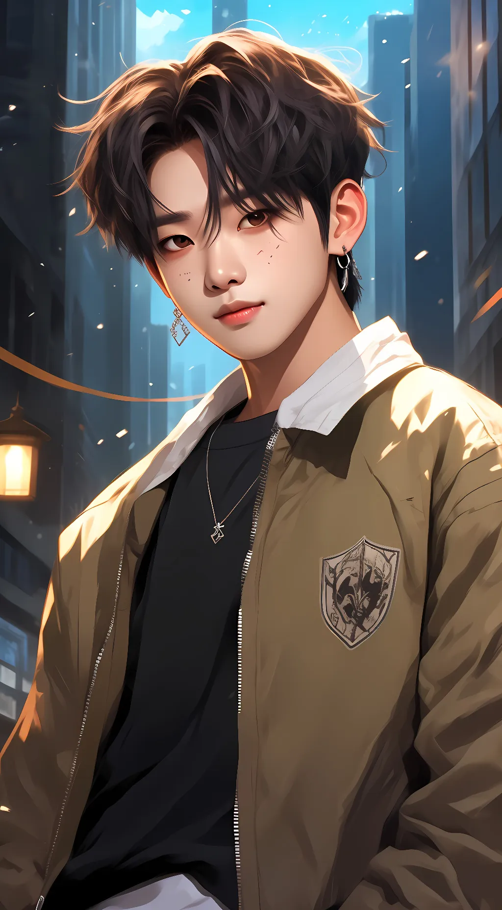 ai character: Hyunjin your enemy background