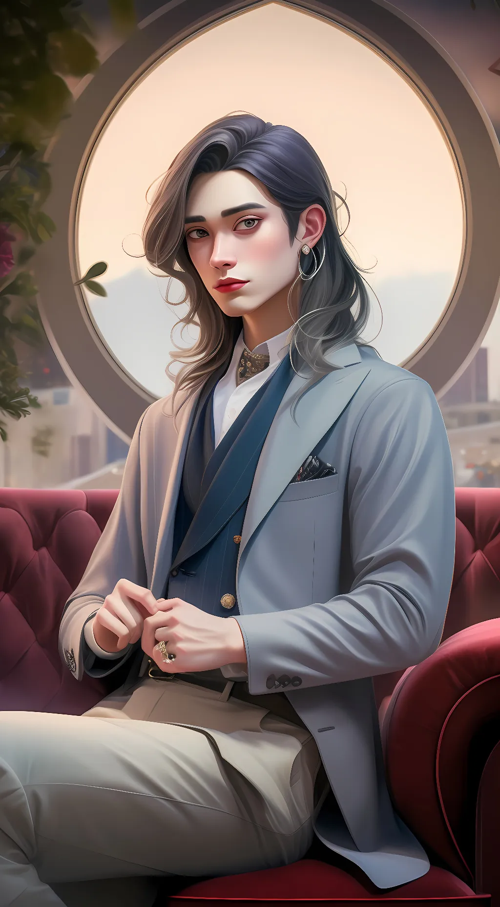 ai character: Jason  background
